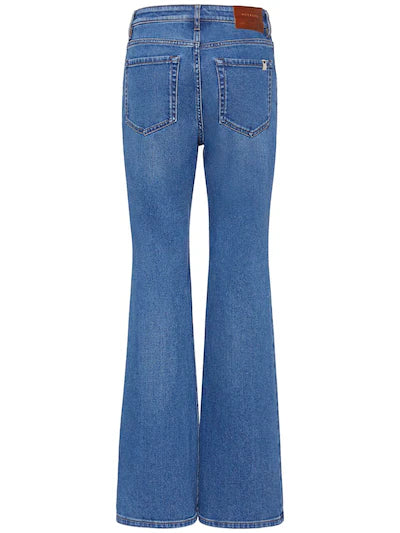 Weekend Max Mara PALO Jeans a zampa in denim