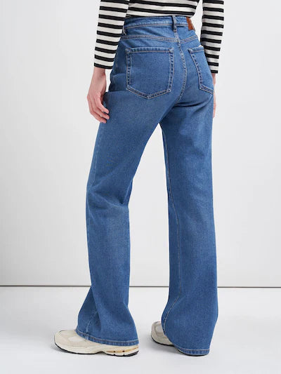 Weekend Max Mara PALO Jeans a zampa in denim