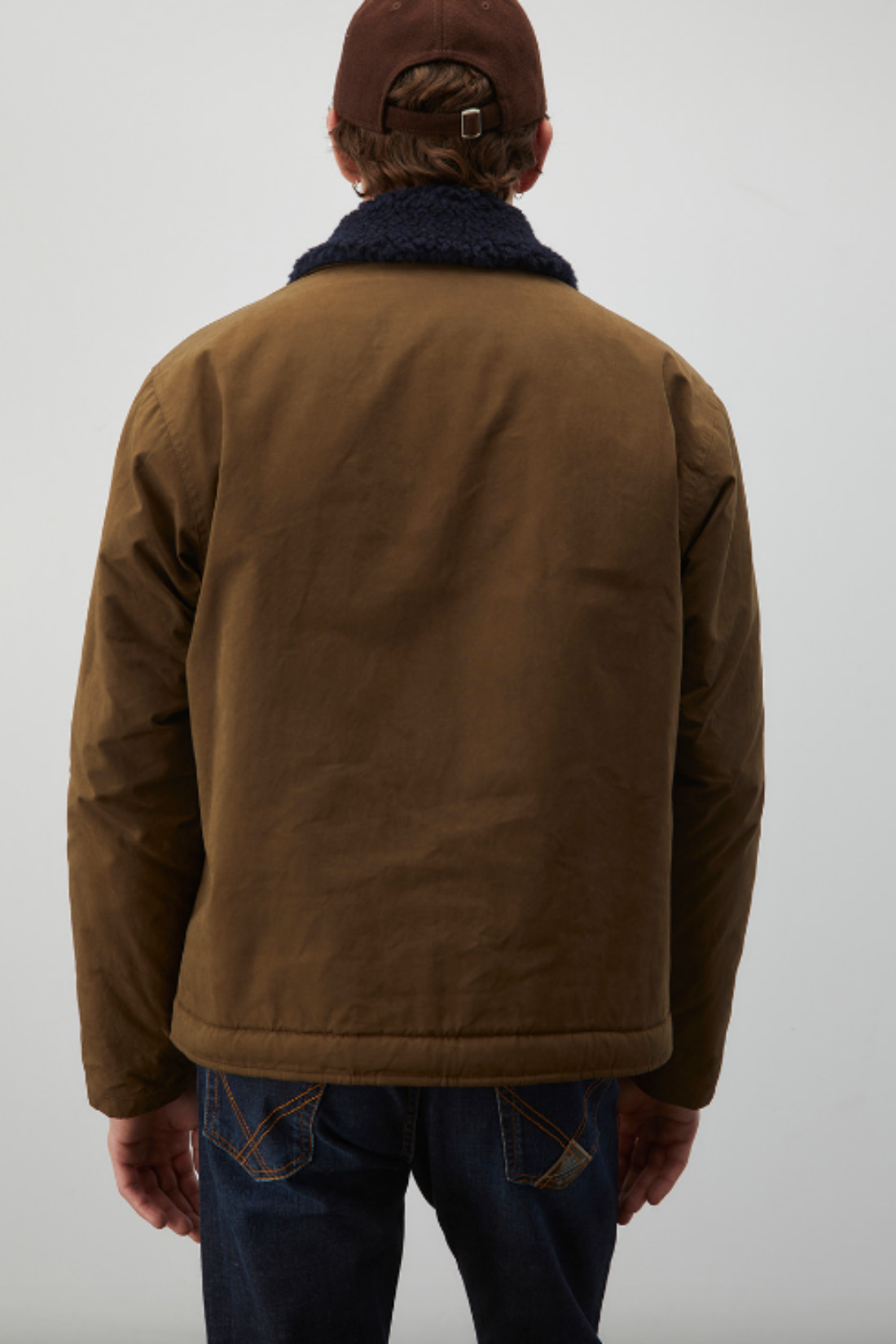 Roy Roger's Deck jacket in cotone e nylon
