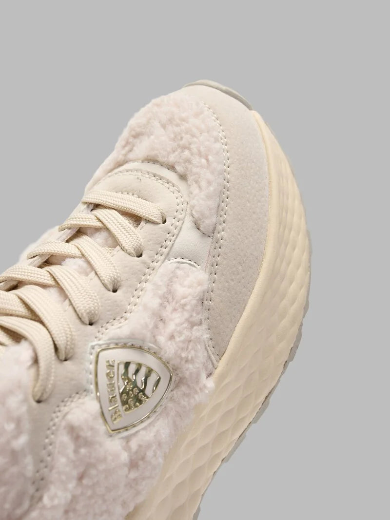 Blauer SNEAKER LYNN02-FUR CREMA