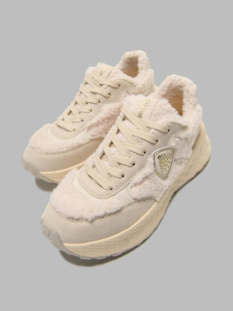 Blauer SNEAKER LYNN02-FUR CREMA