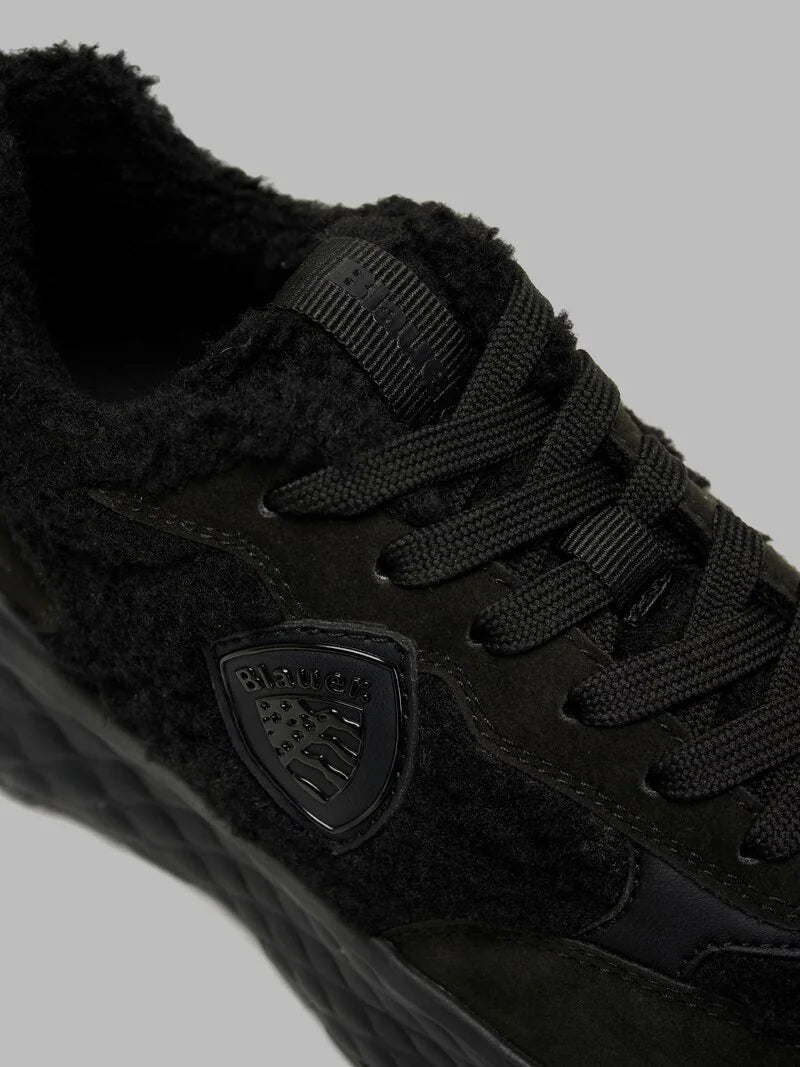 Blauer SNEAKER LYNN02-FUR BLACK