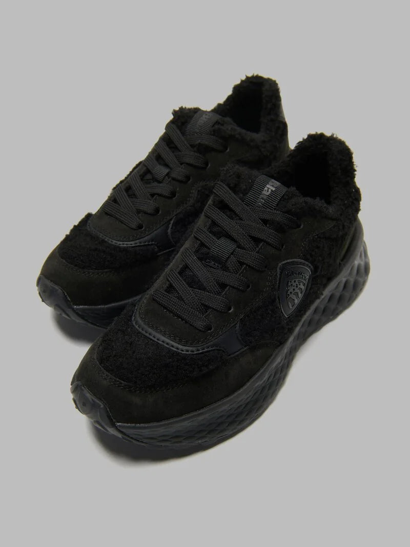 Blauer SNEAKER LYNN02-FUR BLACK
