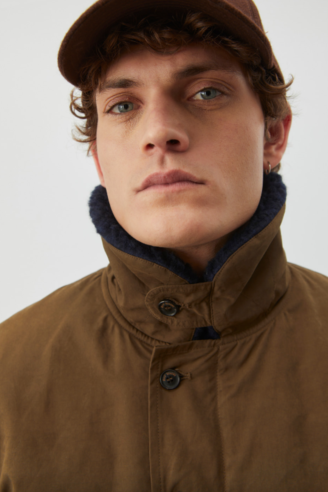 Roy Roger's Deck jacket in cotone e nylon