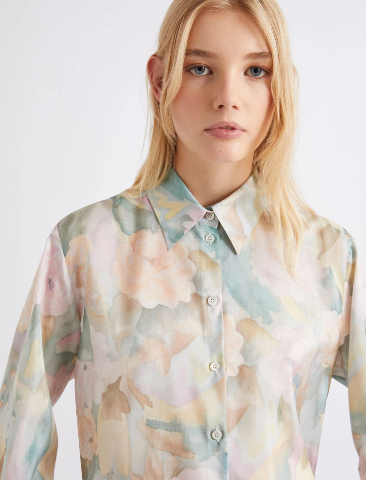 MARELLA Camicia in seta habotai