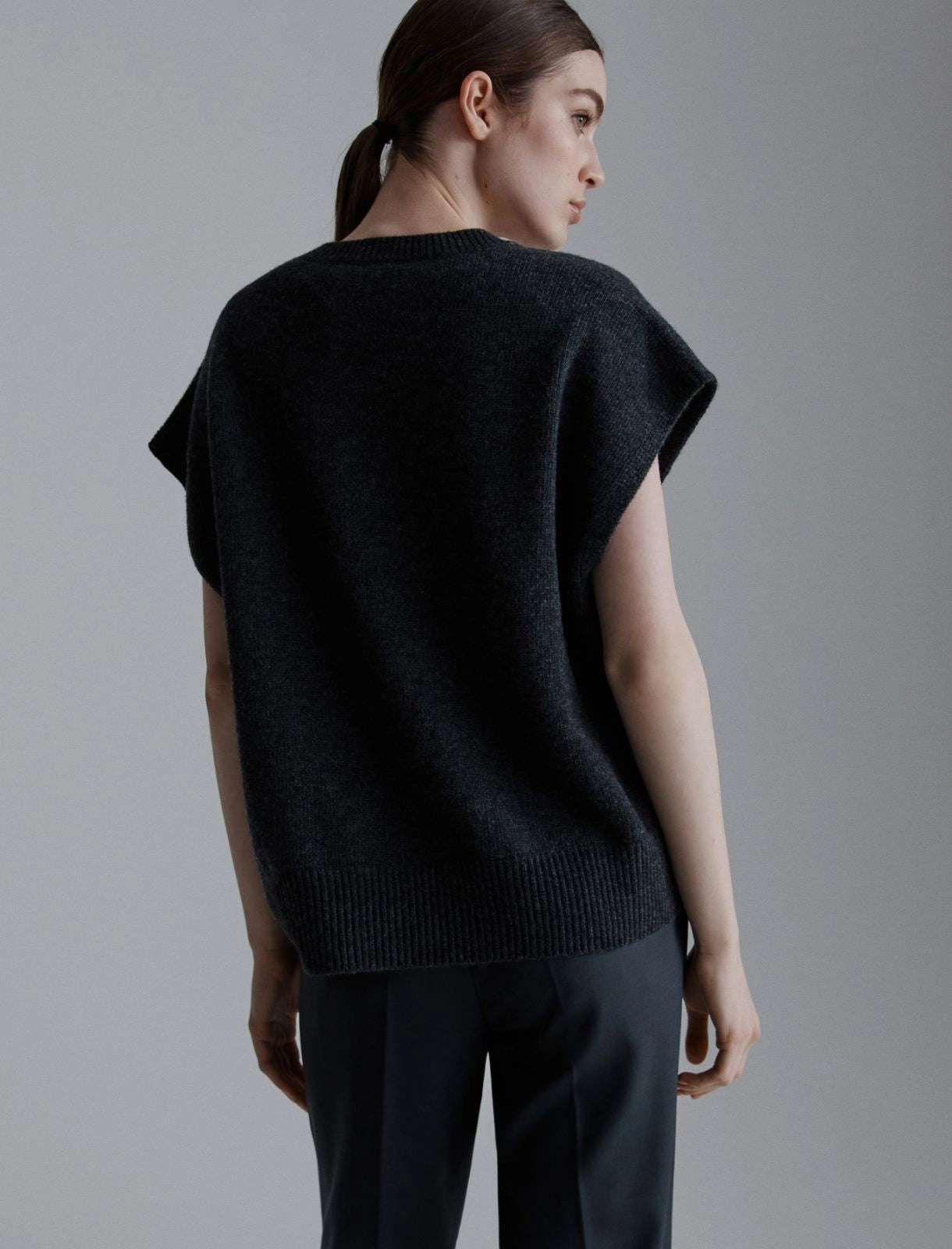MARELLA gilet oversize in lana