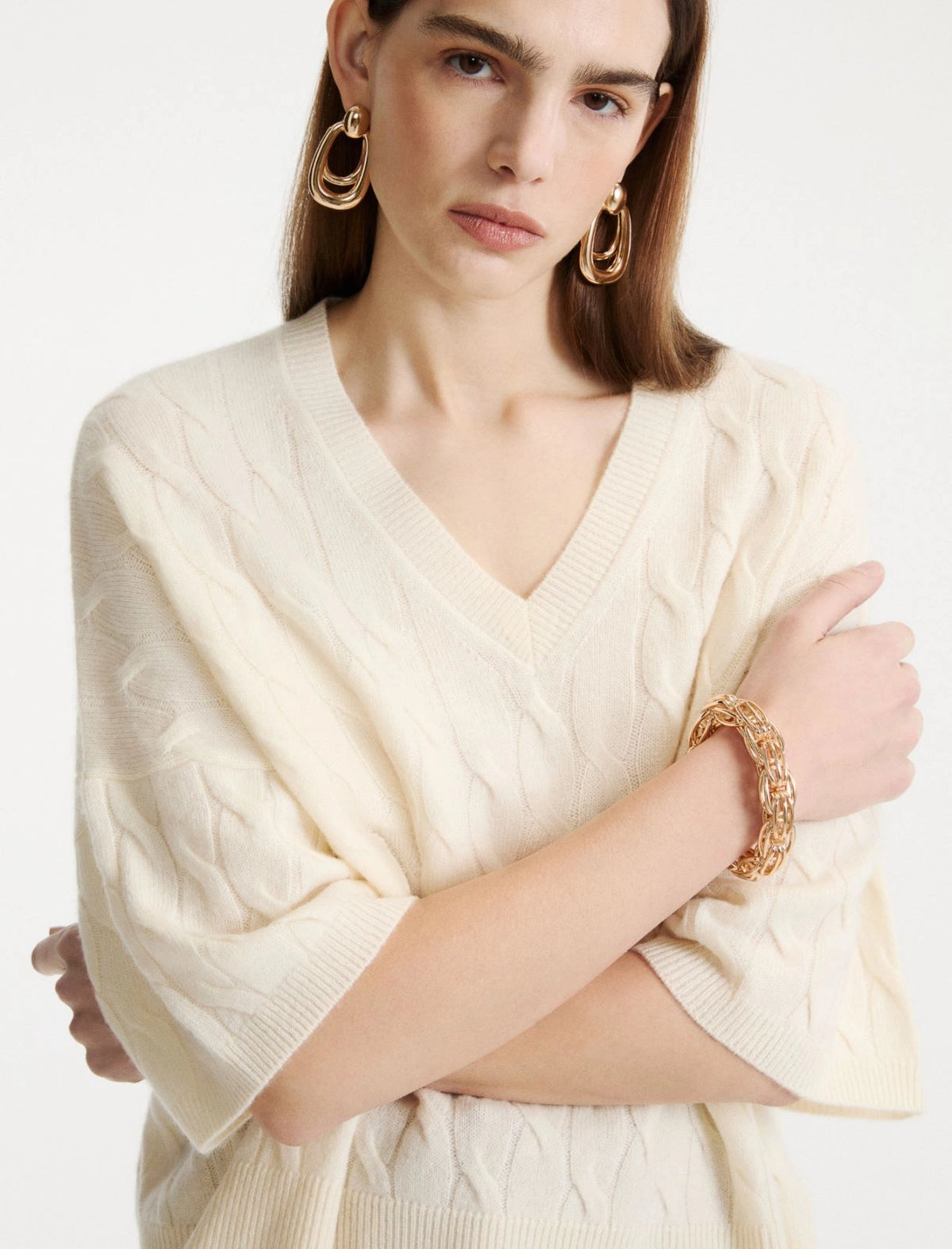 MARELLA Maglia oversize in cashmere e lana