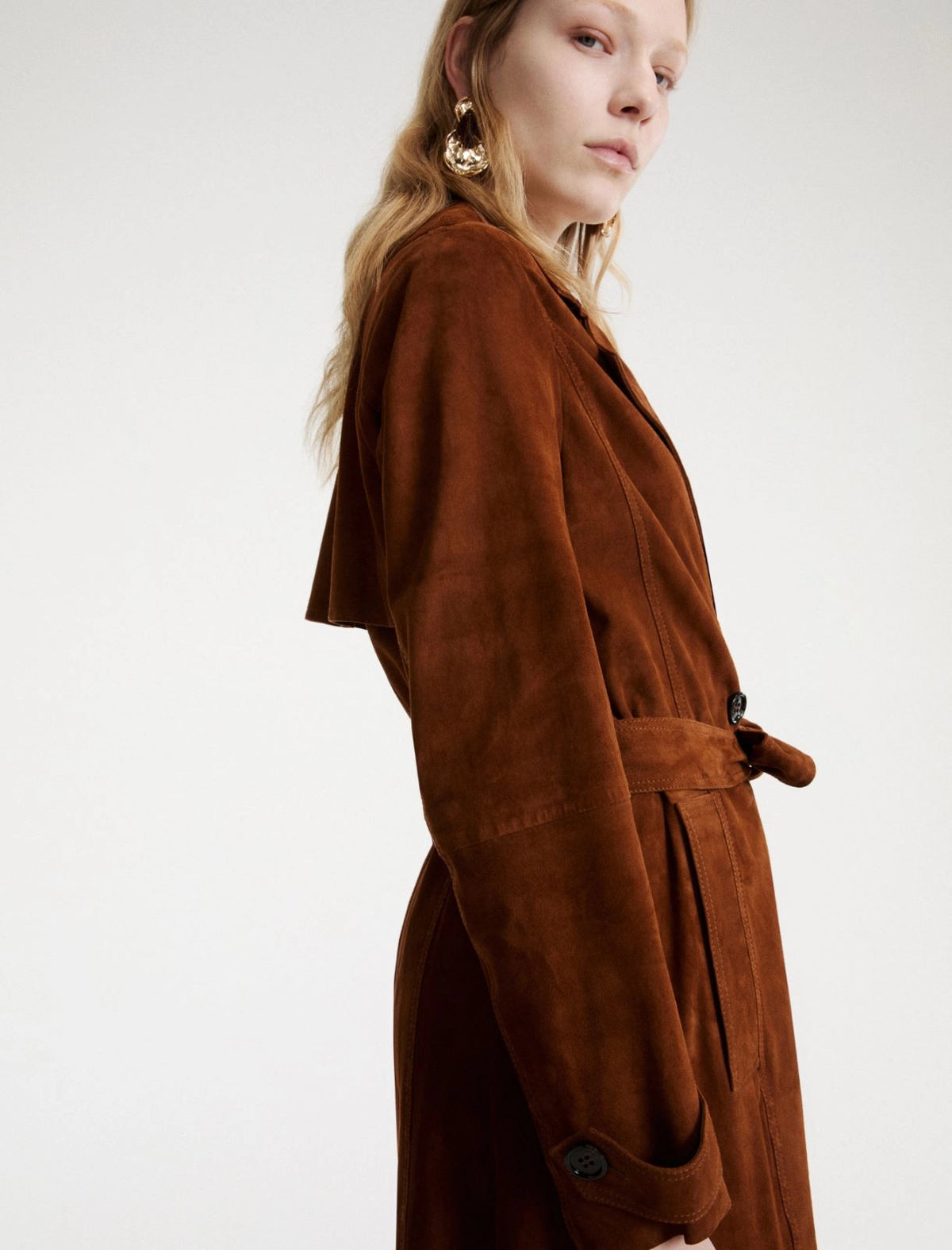 MARELLA Trench in suede