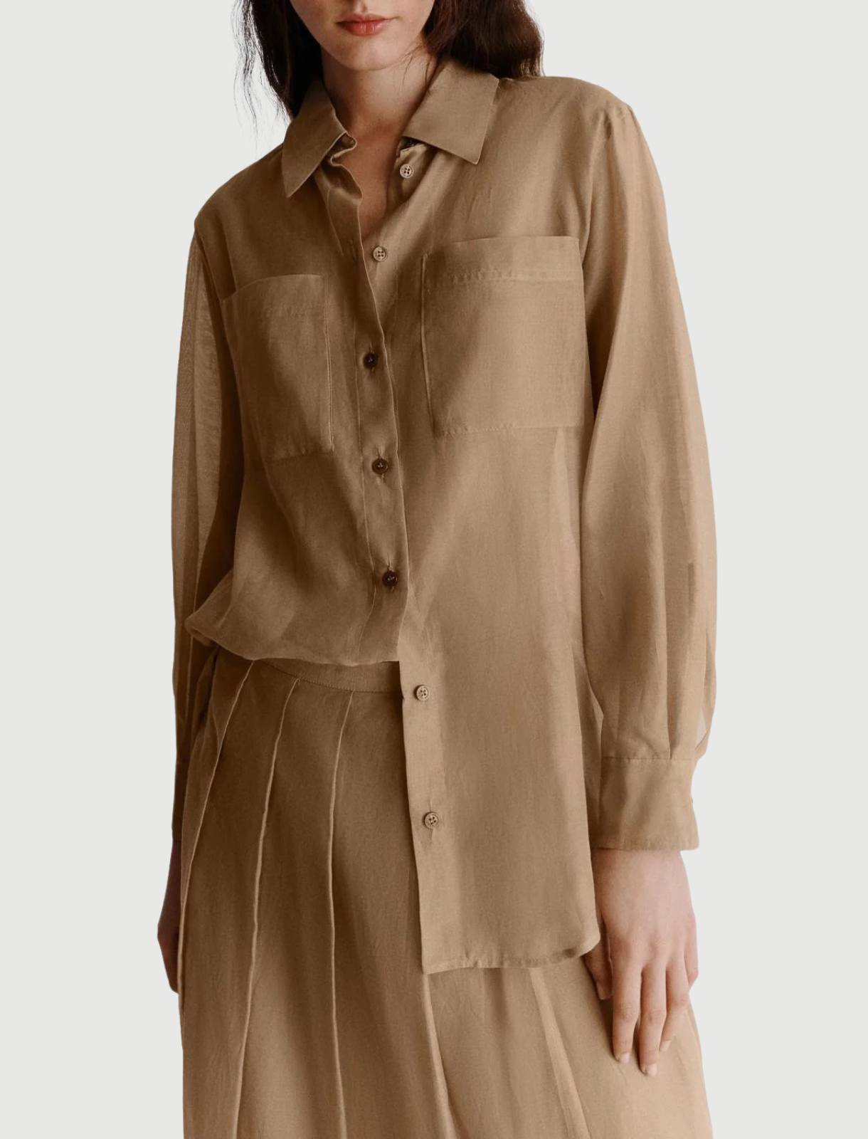 Marella Camicia Cennare Beige Donna