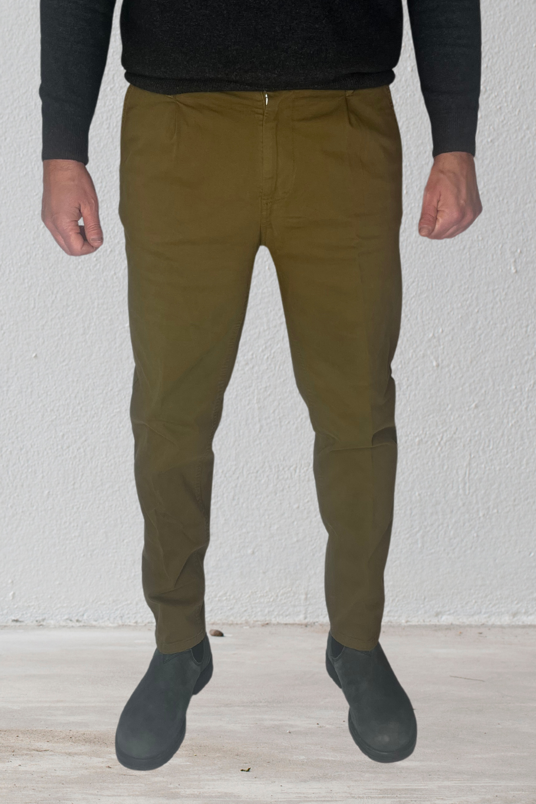 Roy Roger's Pantalone Day Off in gabardine winter