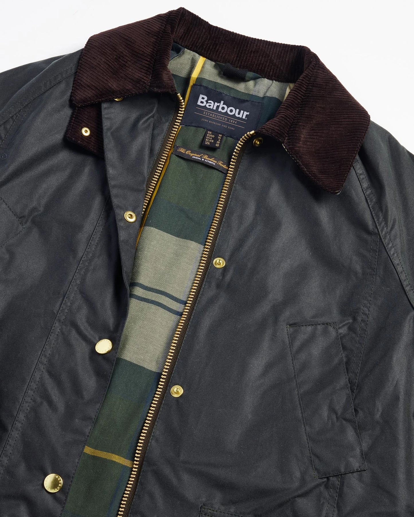 Barbour Giacca Cerata Lunga Beadnell