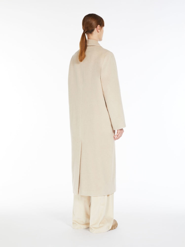 Weekend Max Mara Cappotto Zufolo doppiopetto in lana e alpaca