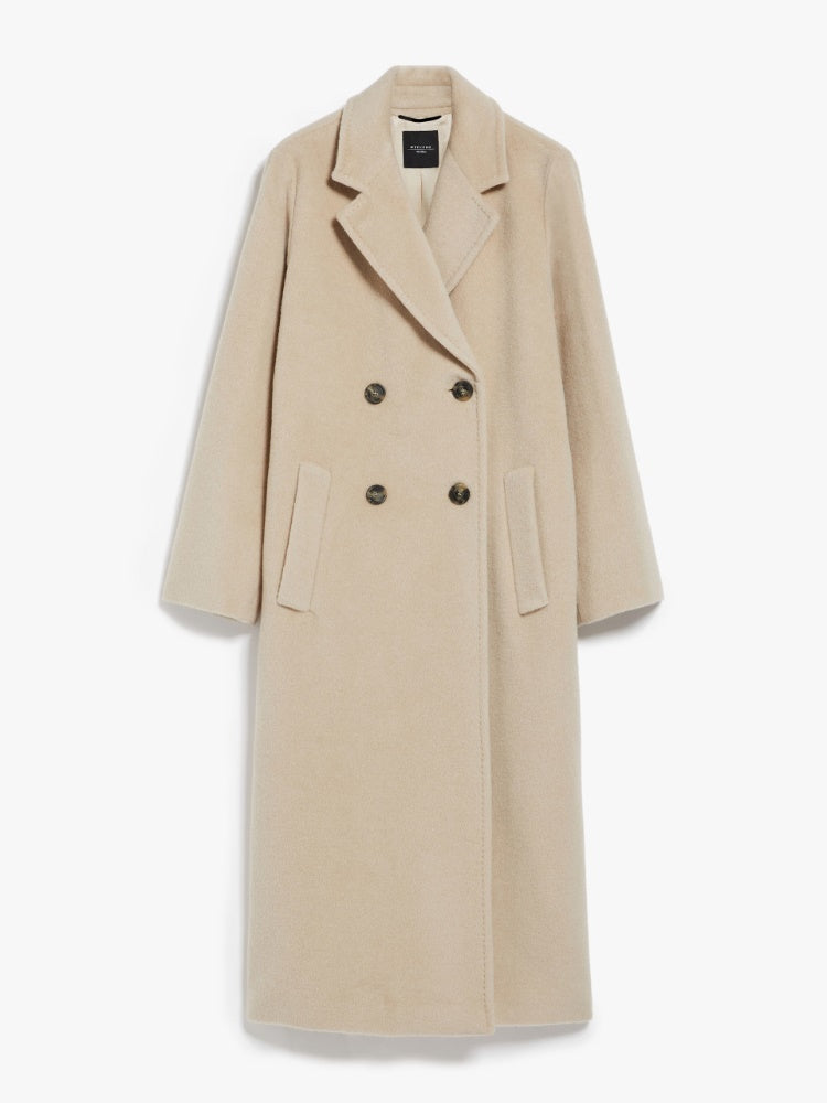 Weekend Max Mara Cappotto Zufolo doppiopetto in lana e alpaca