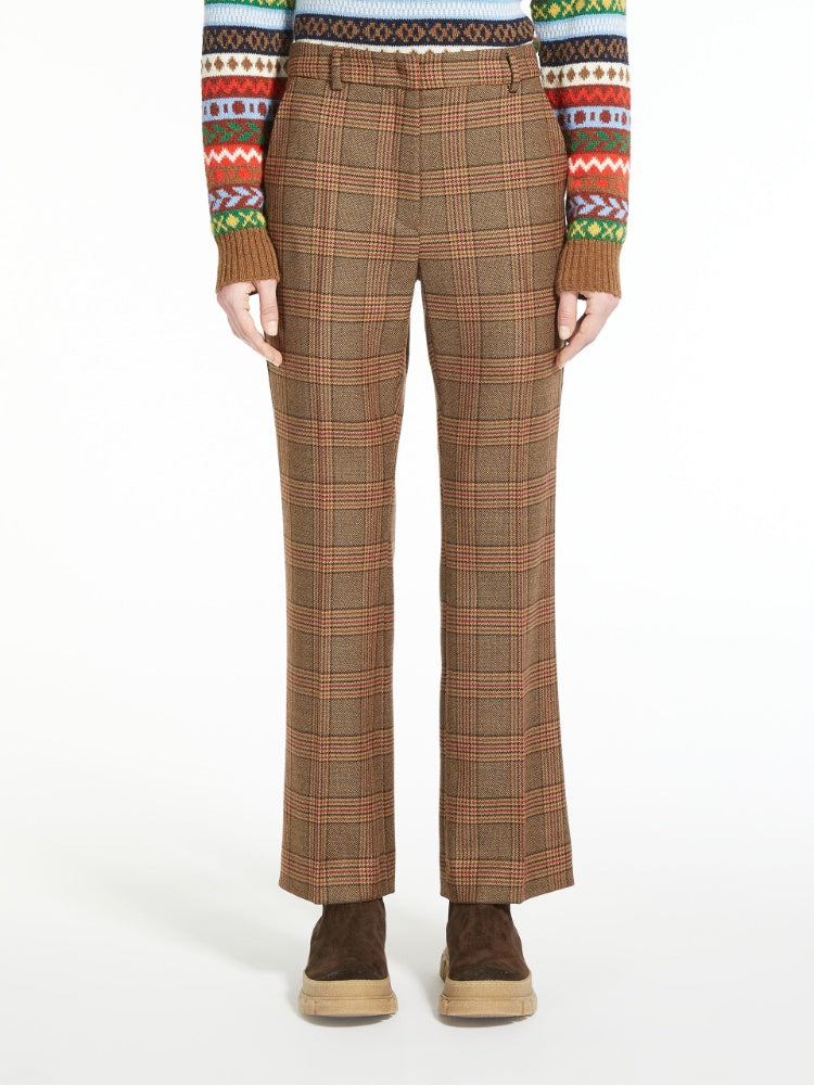 Weekend Max Mara REVERE Pantalone in batavia di lana