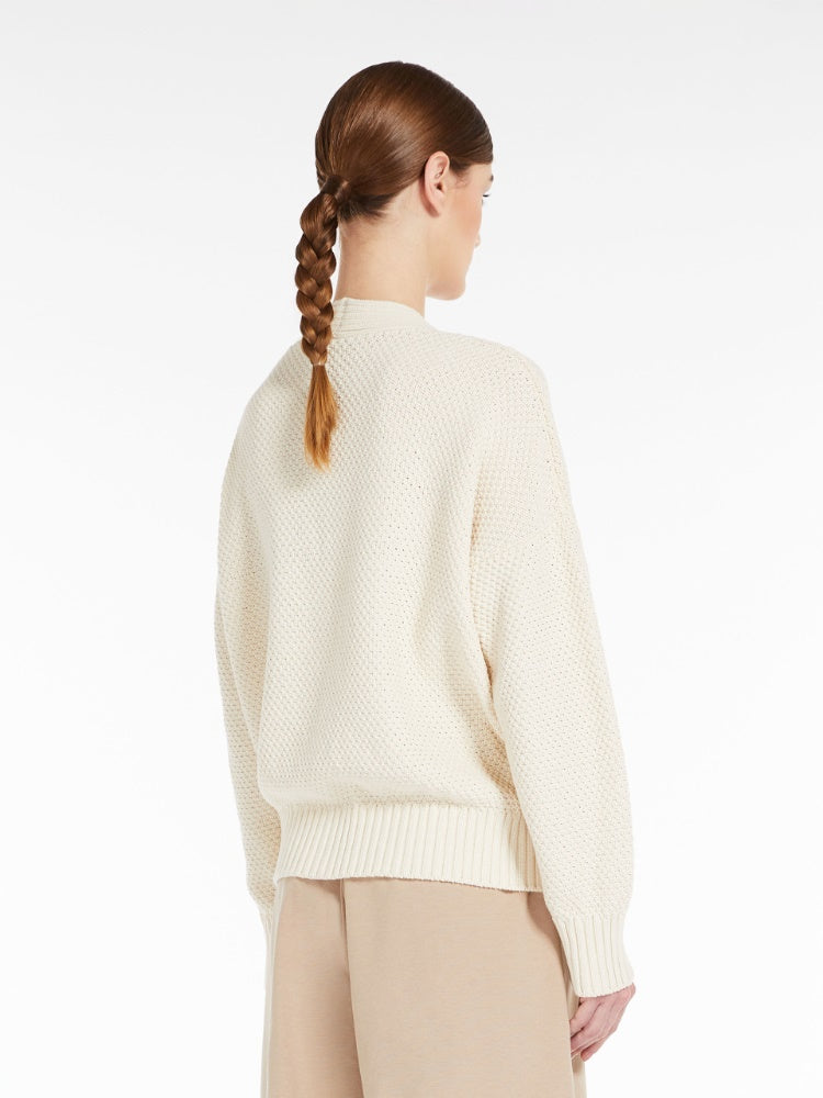Weekend Max Mara WALES cardigan in maglia over in cotone