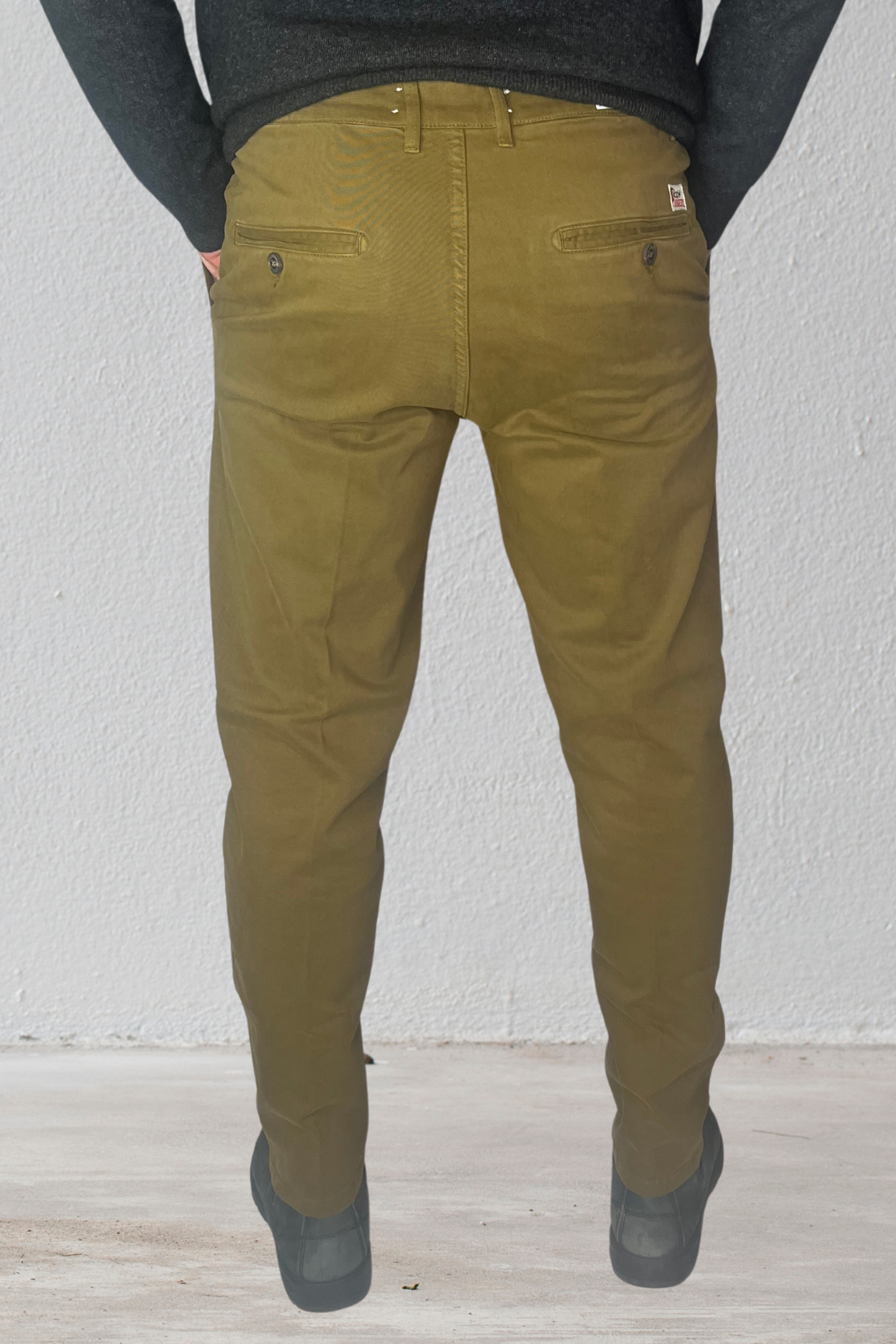 Roy Roger's Pantalone Day Off in gabardine winter