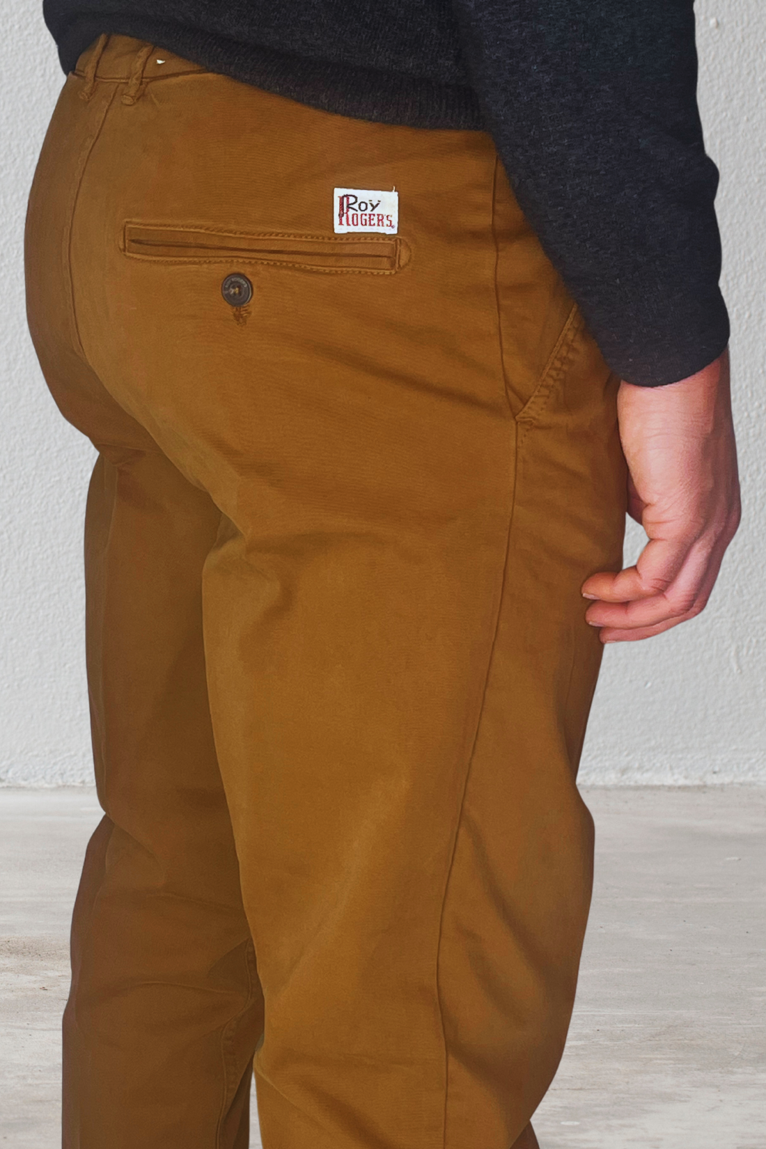 Roy Roger's Pantalone Day Off in gabardine winter