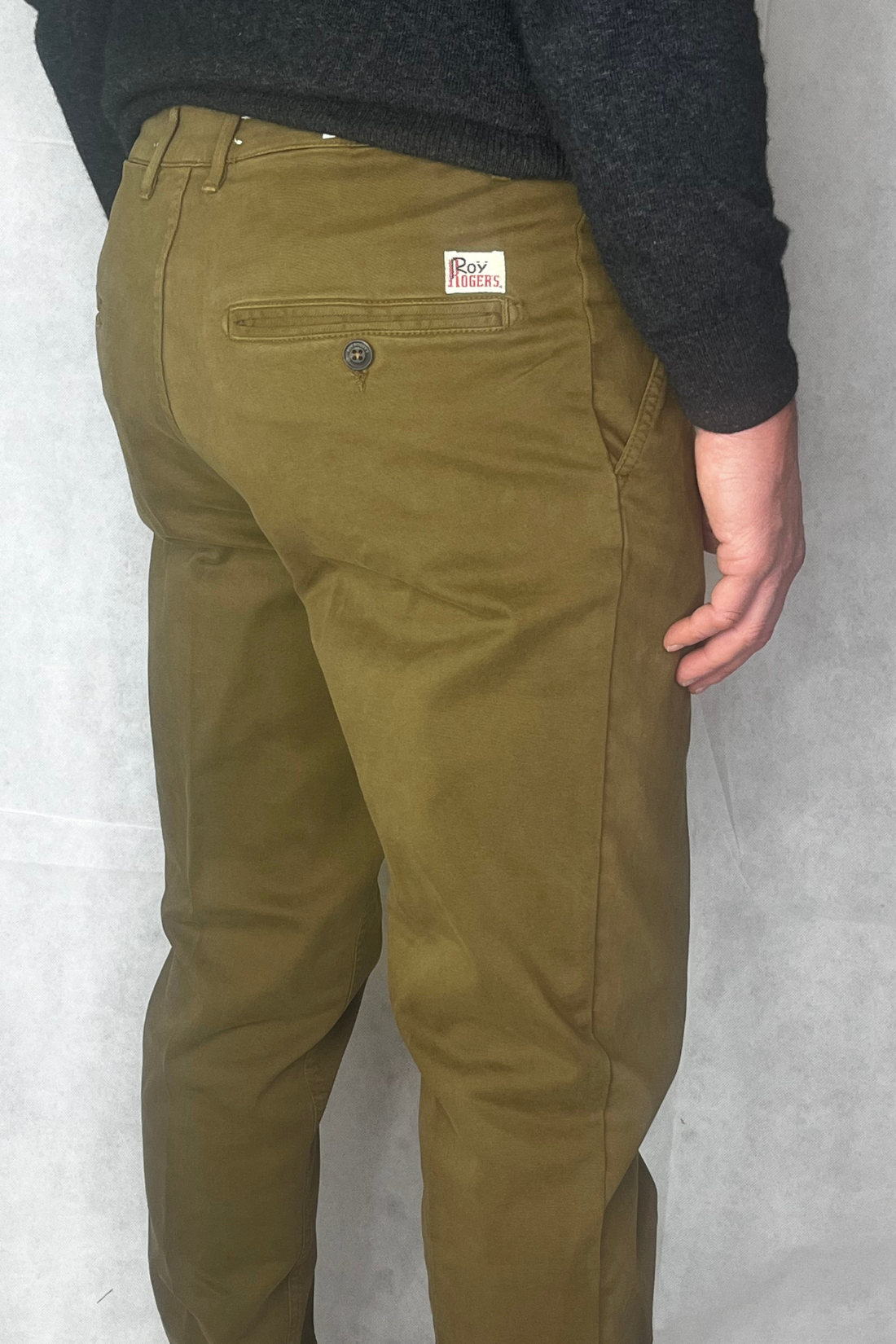 Roy Roger's Pantalone Day Off in gabardine winter