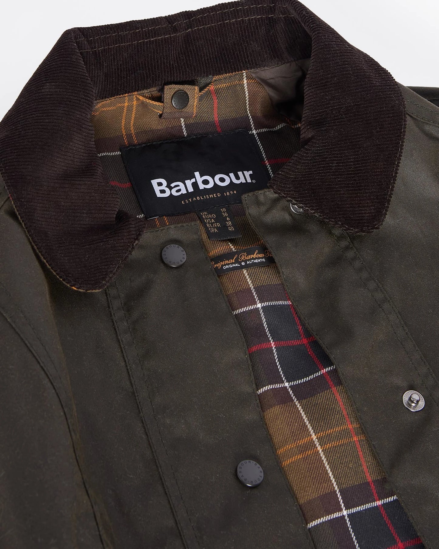 Barbour Giacca Cerata Classica Beadnell