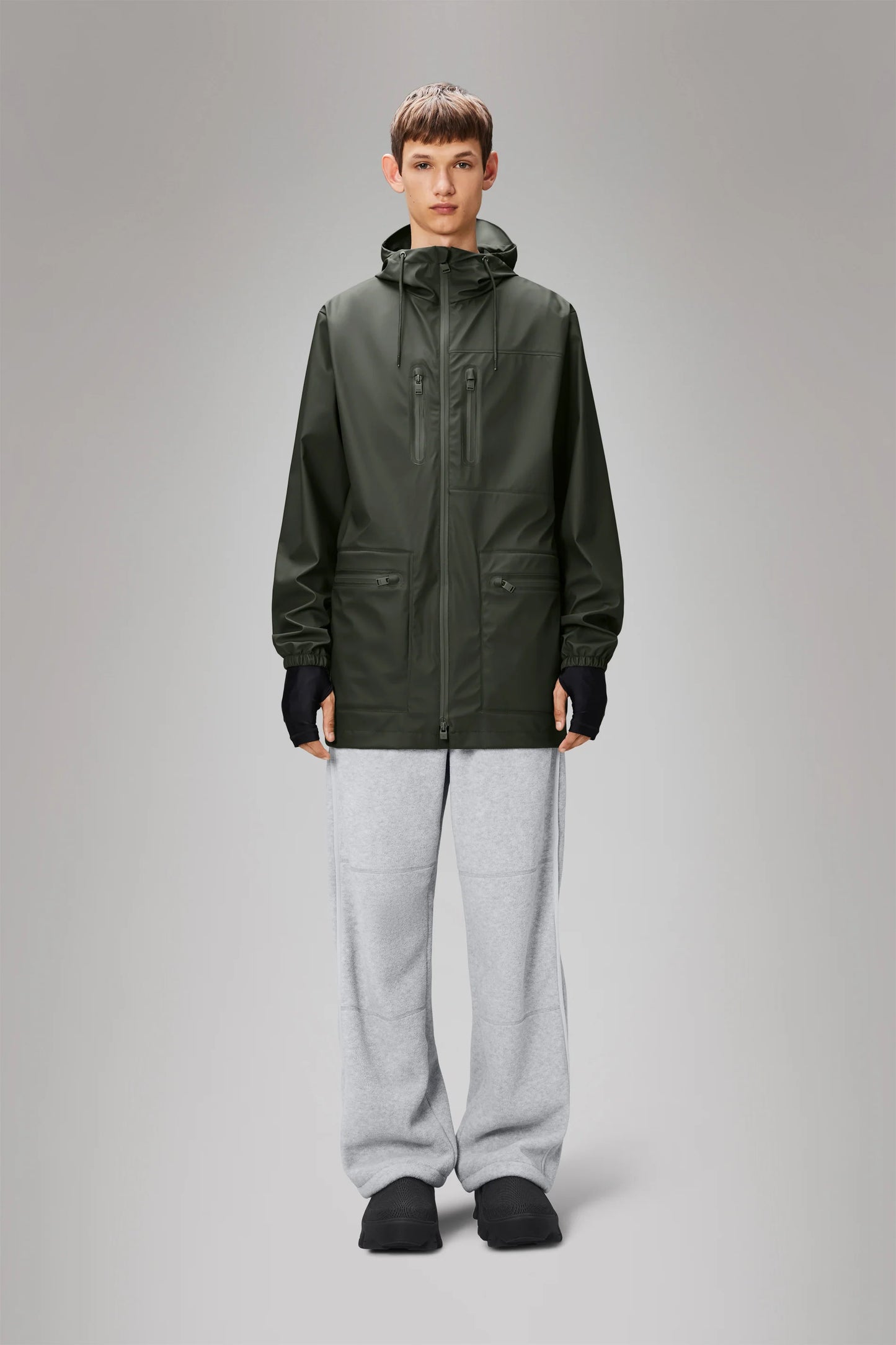 RAINS Cargo Long Jacket 12060