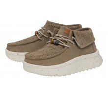 Hey Dude Wendy peak fold boot suede w