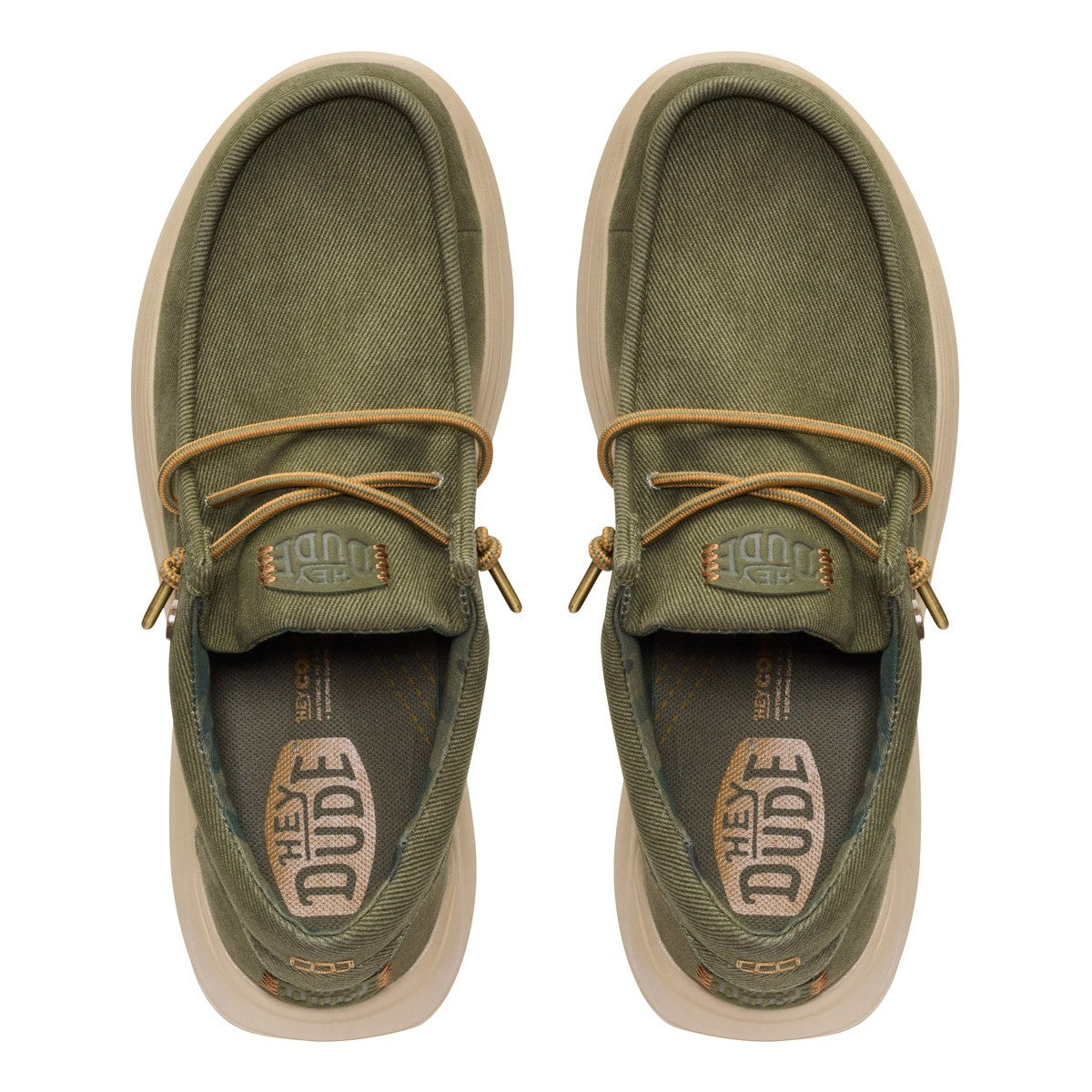 HEY DUDE Wally comf worn twill