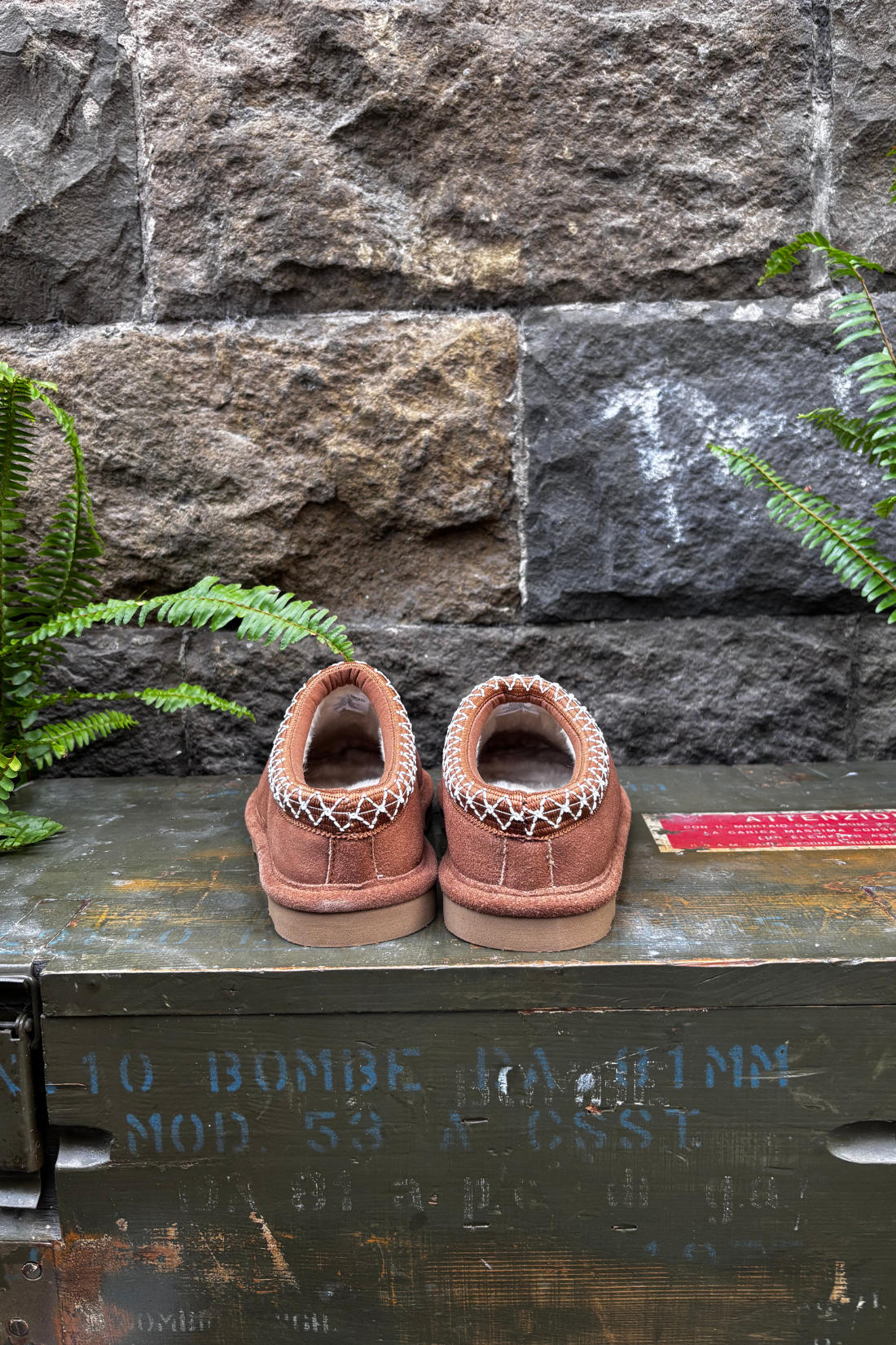 CLARKS LB0572C00 Mukluk Baso cognac