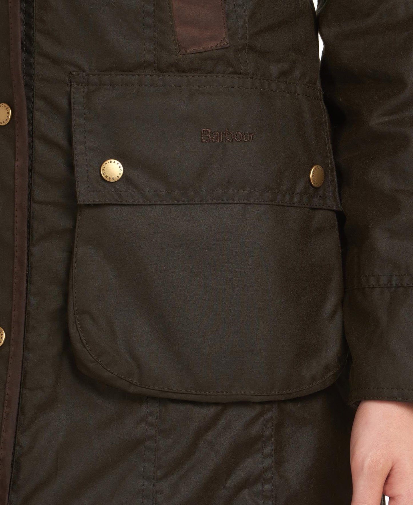 Barbour Giacca Barbour Bower Wax