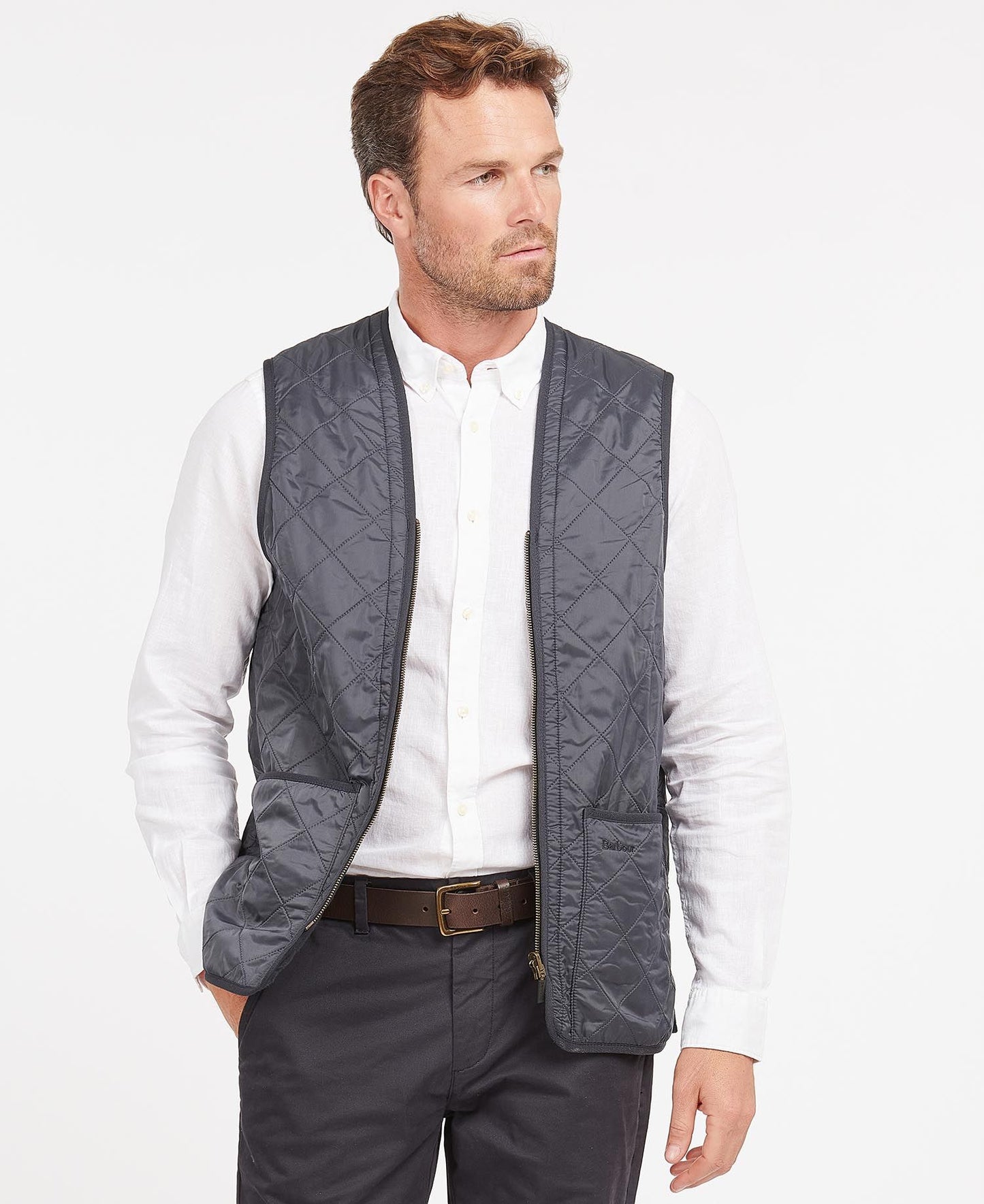 Barbour Gilet trapuntato/fodera con zip Polarquilt
