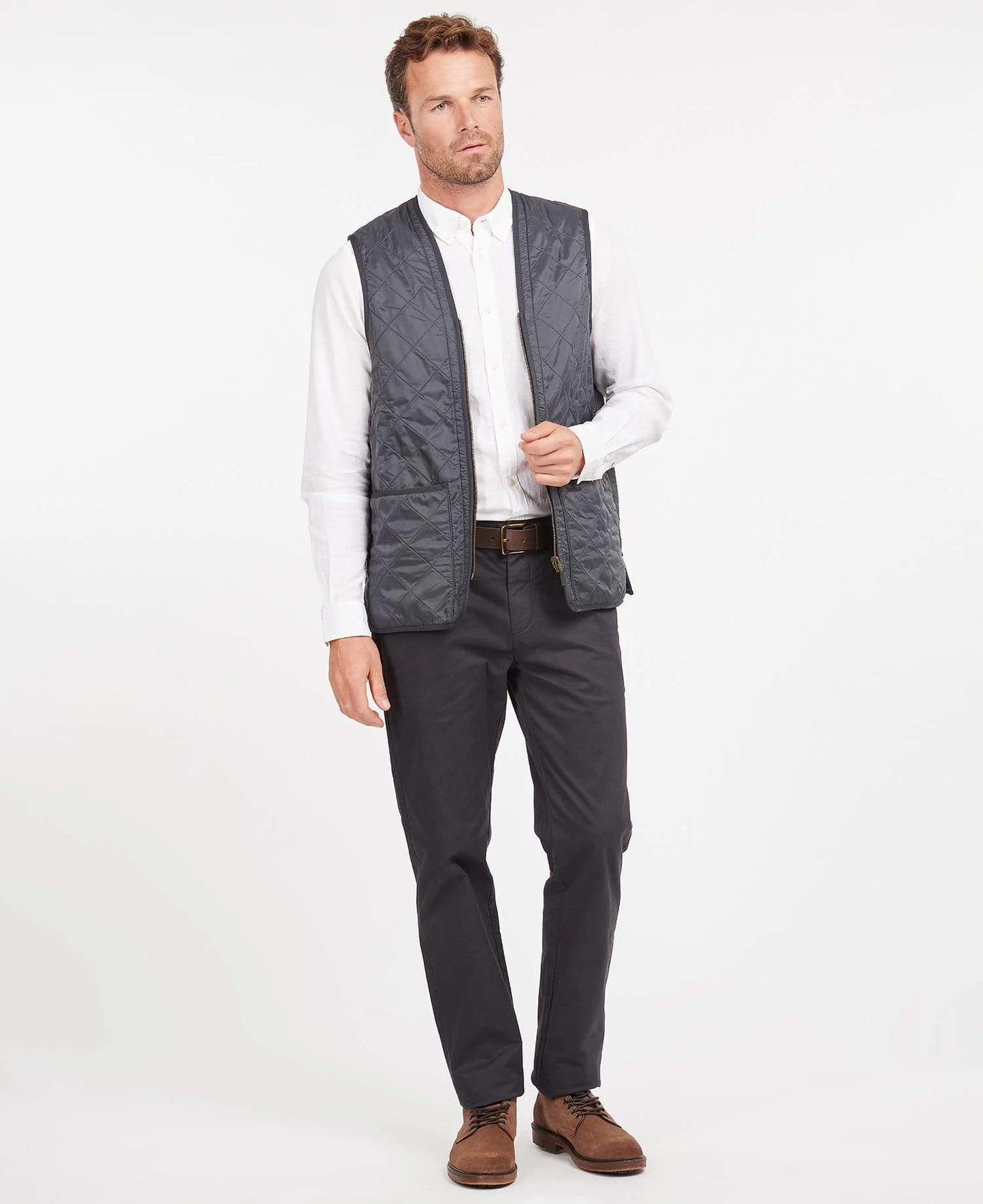 Barbour Gilet trapuntato/fodera con zip Polarquilt