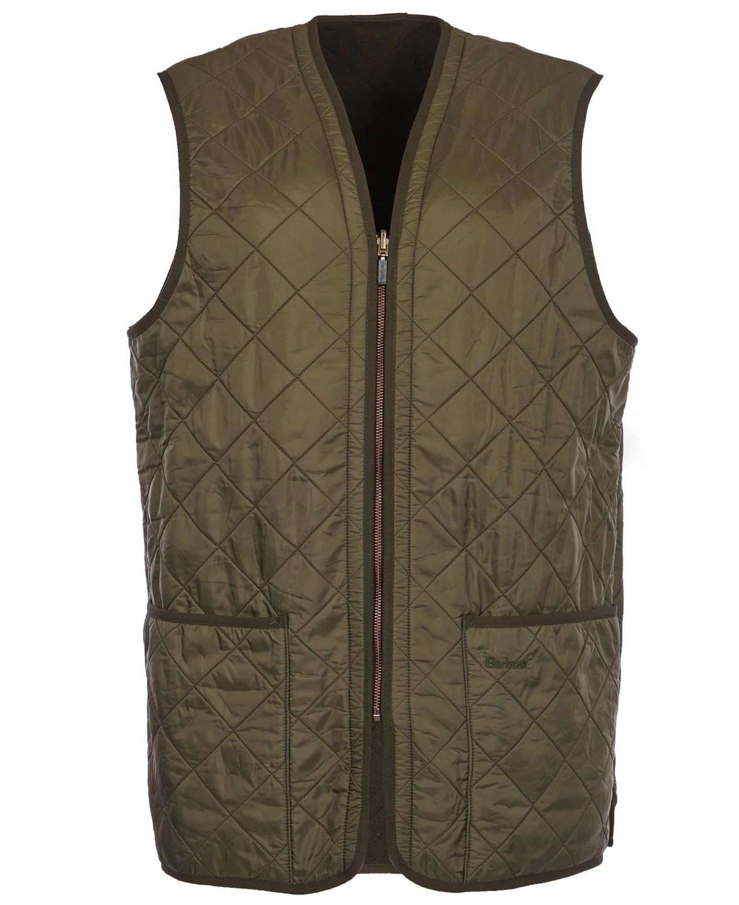 Barbour Gilet trapuntato/fodera con zip Polarquilt