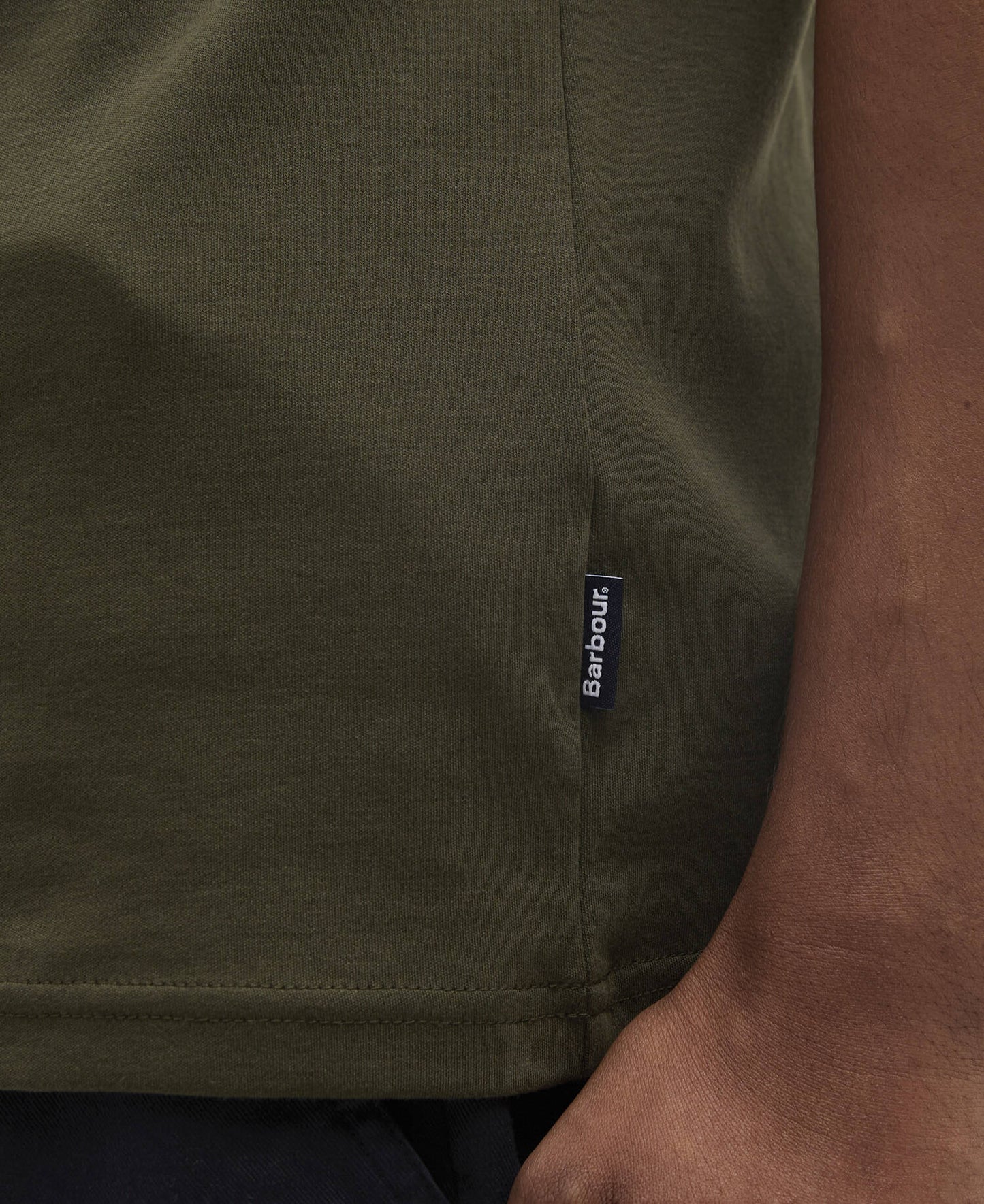 BARBOUR Polo Corpatch a maniche corte leggermente aderente