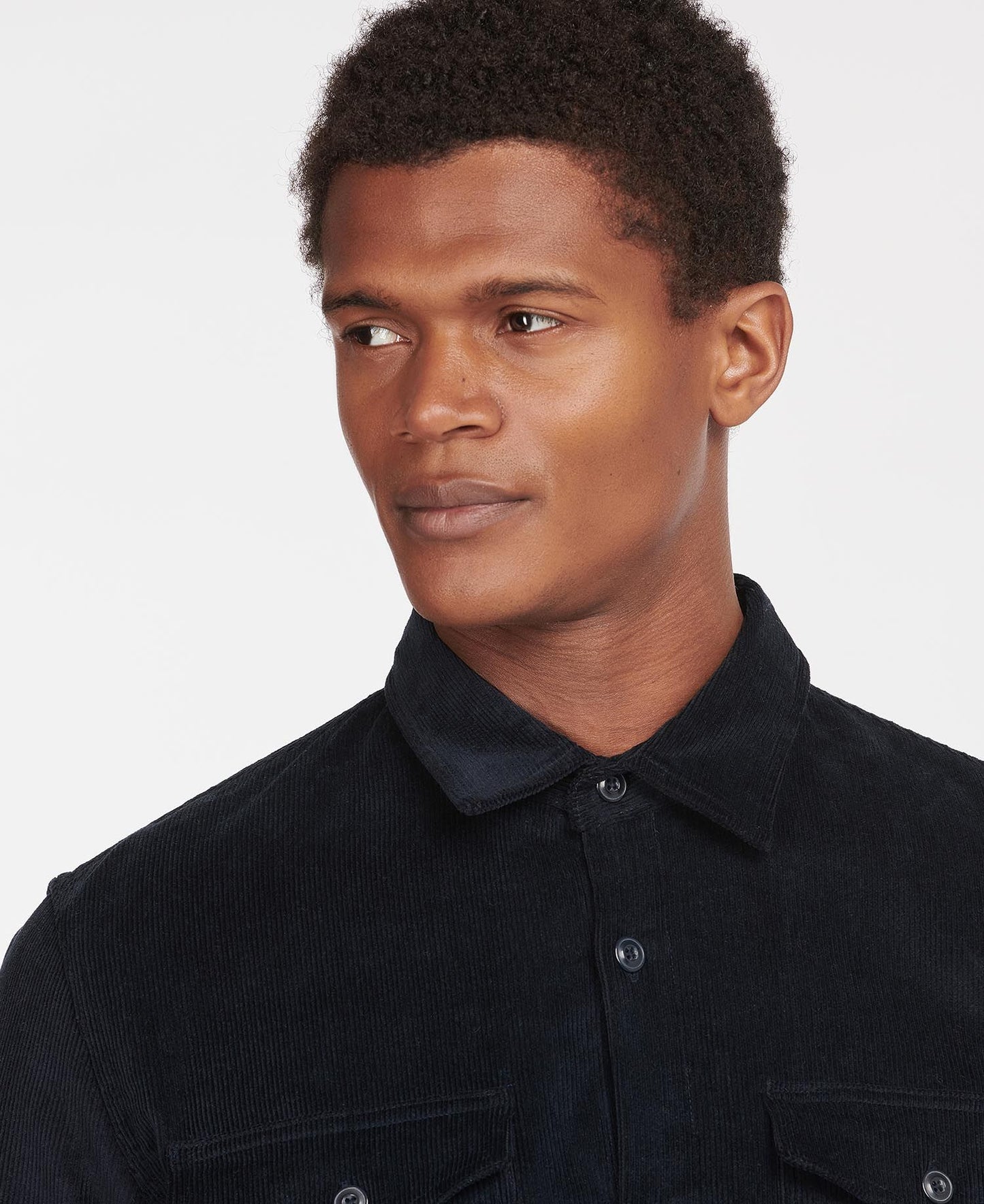 Barbour Camicia giacca in velluto rigato