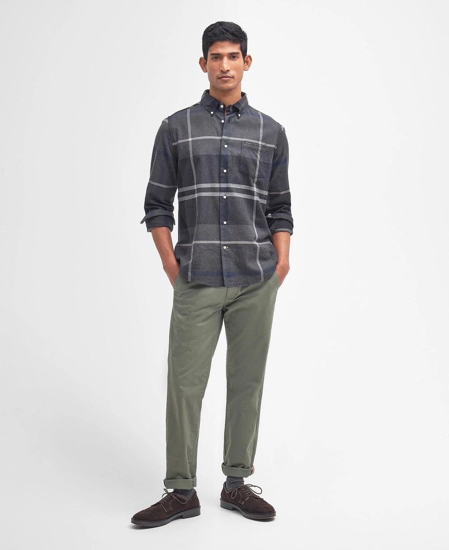 Barbour Camicia Dunoon taglio sartoriale