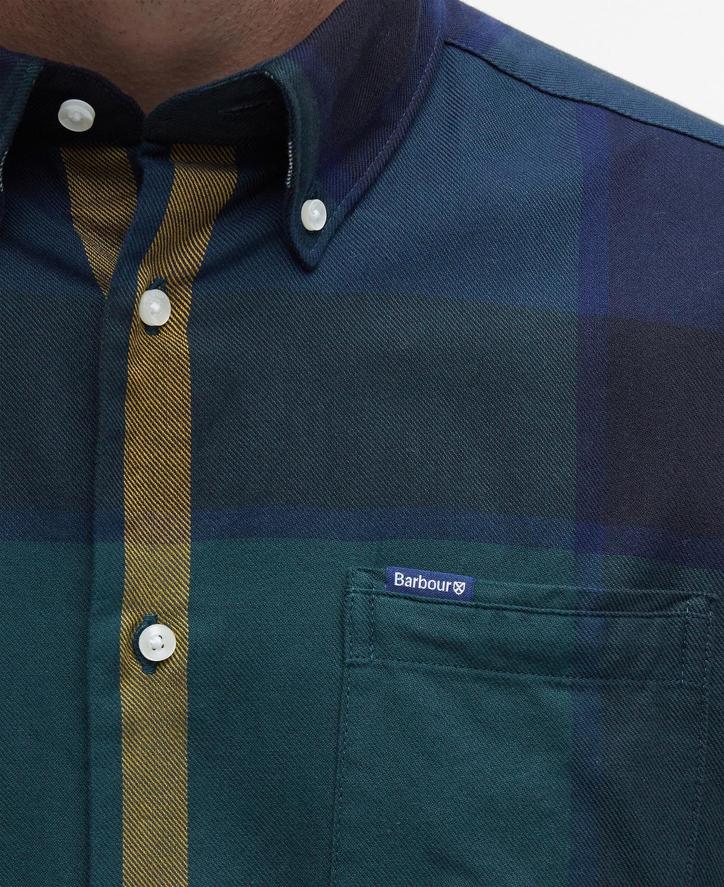 Barbour Camicia Dunoon taglio sartoriale