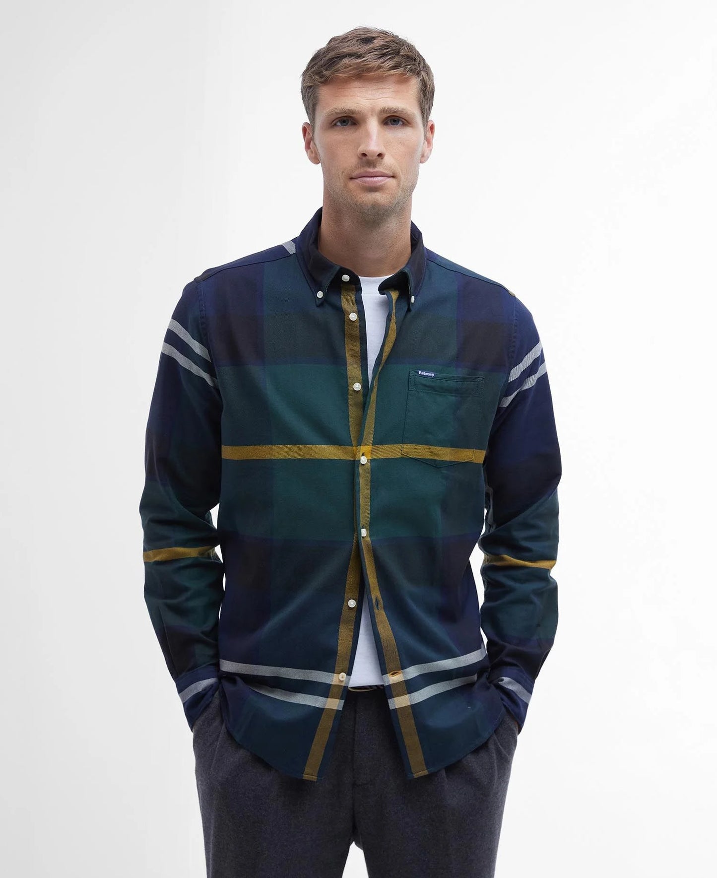Barbour Camicia Dunoon taglio sartoriale