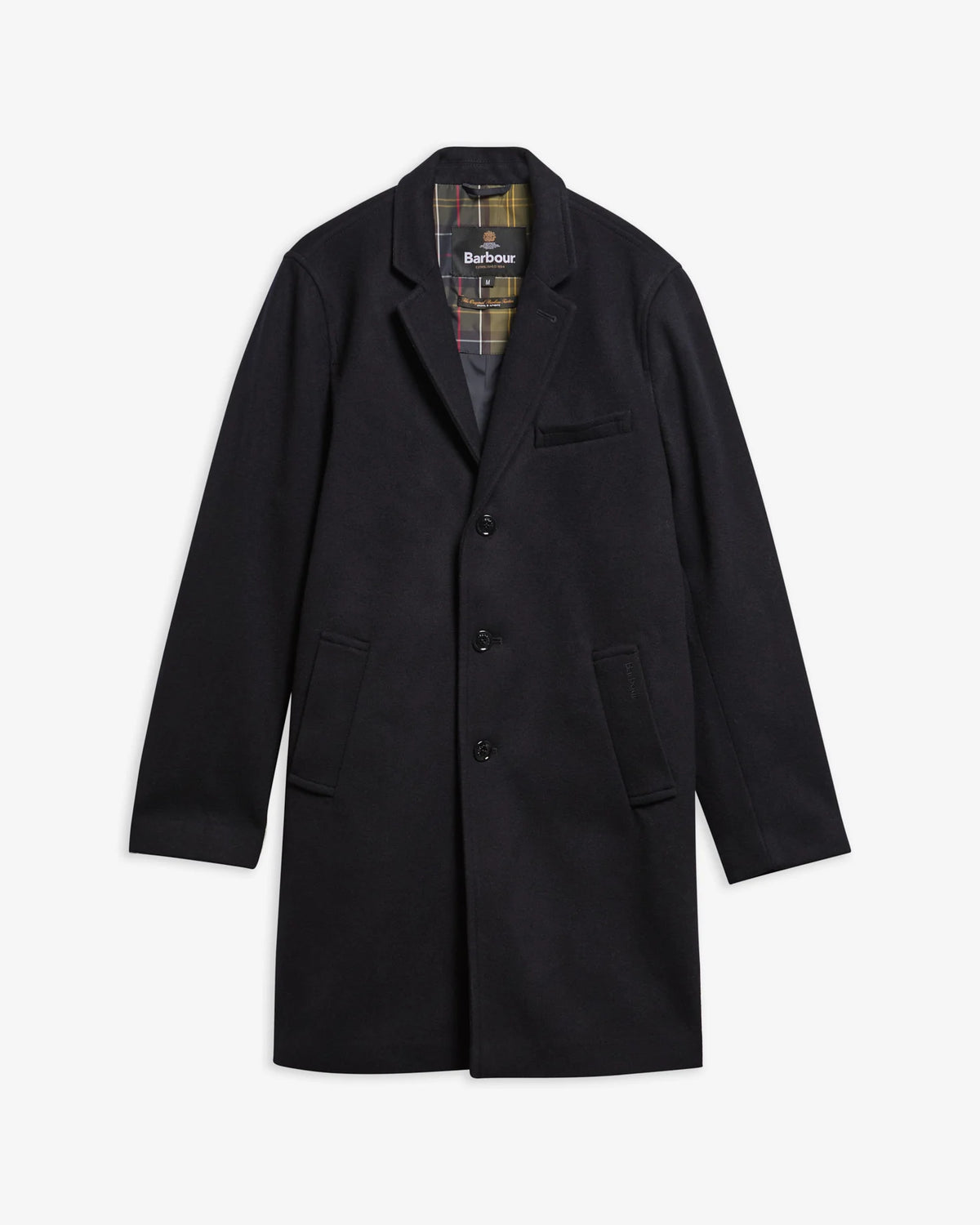 Barbour Cappotto in lana Umbridge leggermente aderente