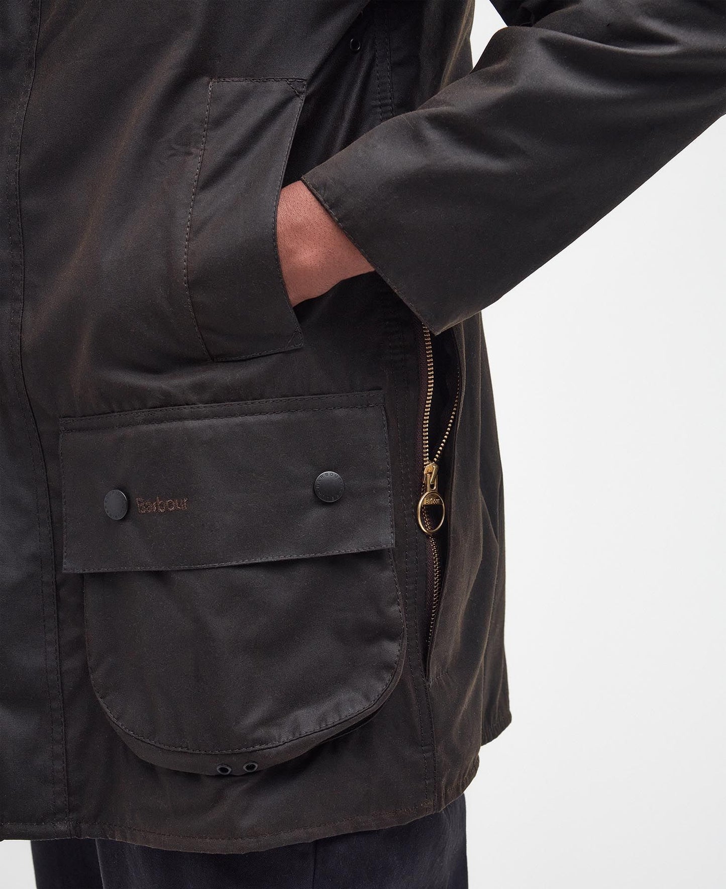 Barbour Giacca classica cerata Beaufort