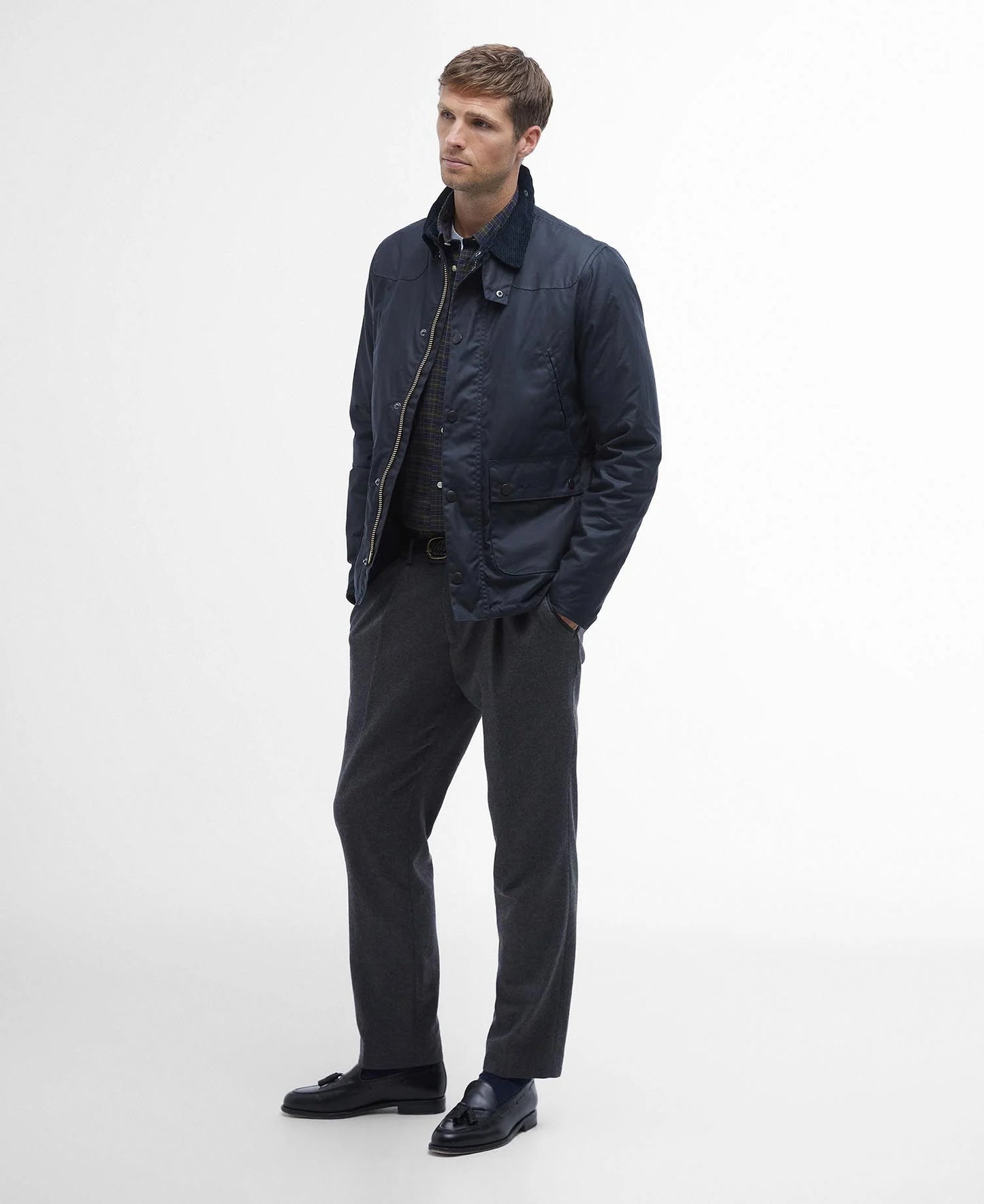 Barbour Giacca in cotone cerato Reelin