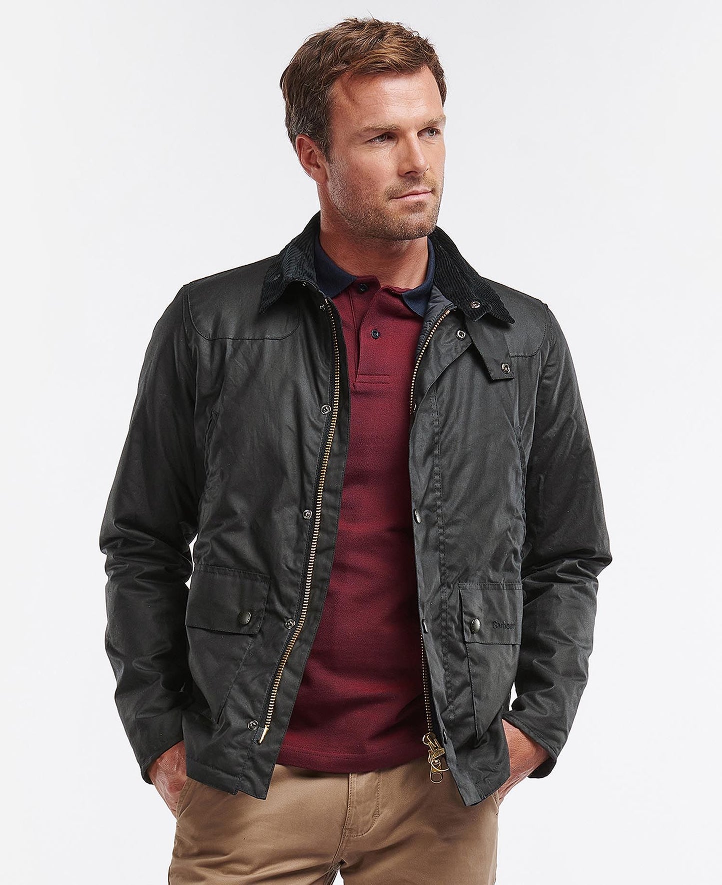 Barbour Giacca in cotone cerato Reelin
