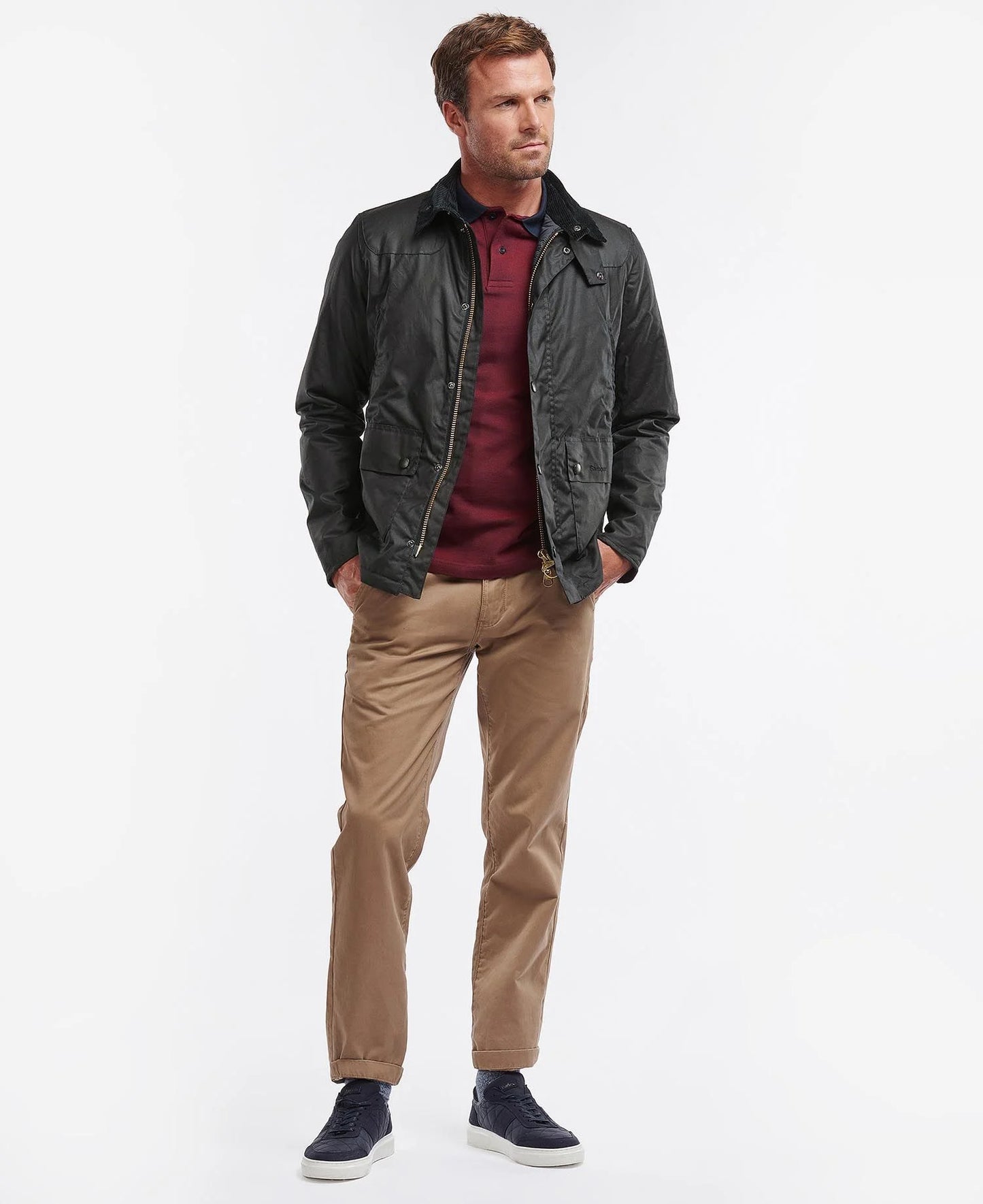 Barbour Giacca in cotone cerato Reelin