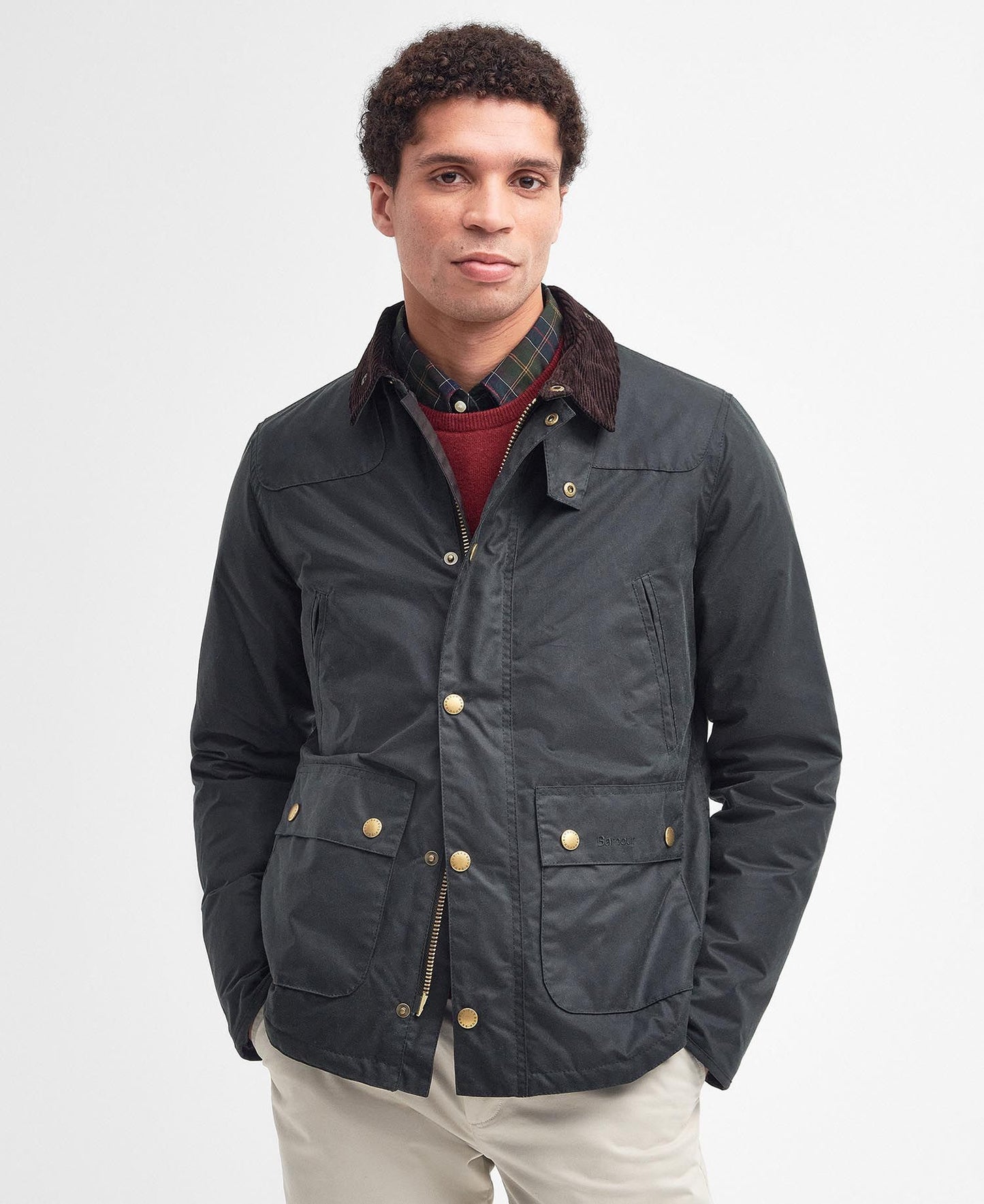 Barbour Giacca in cotone cerato Reelin