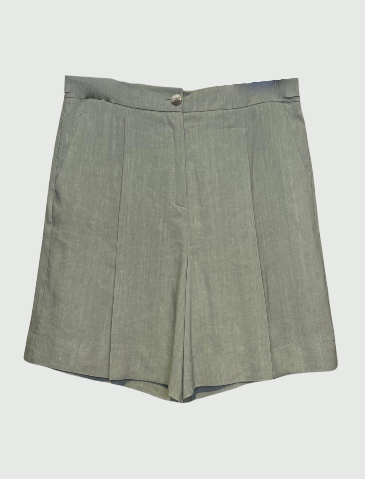 MARELLA Bermuda in viscosa e lino elasticizzati