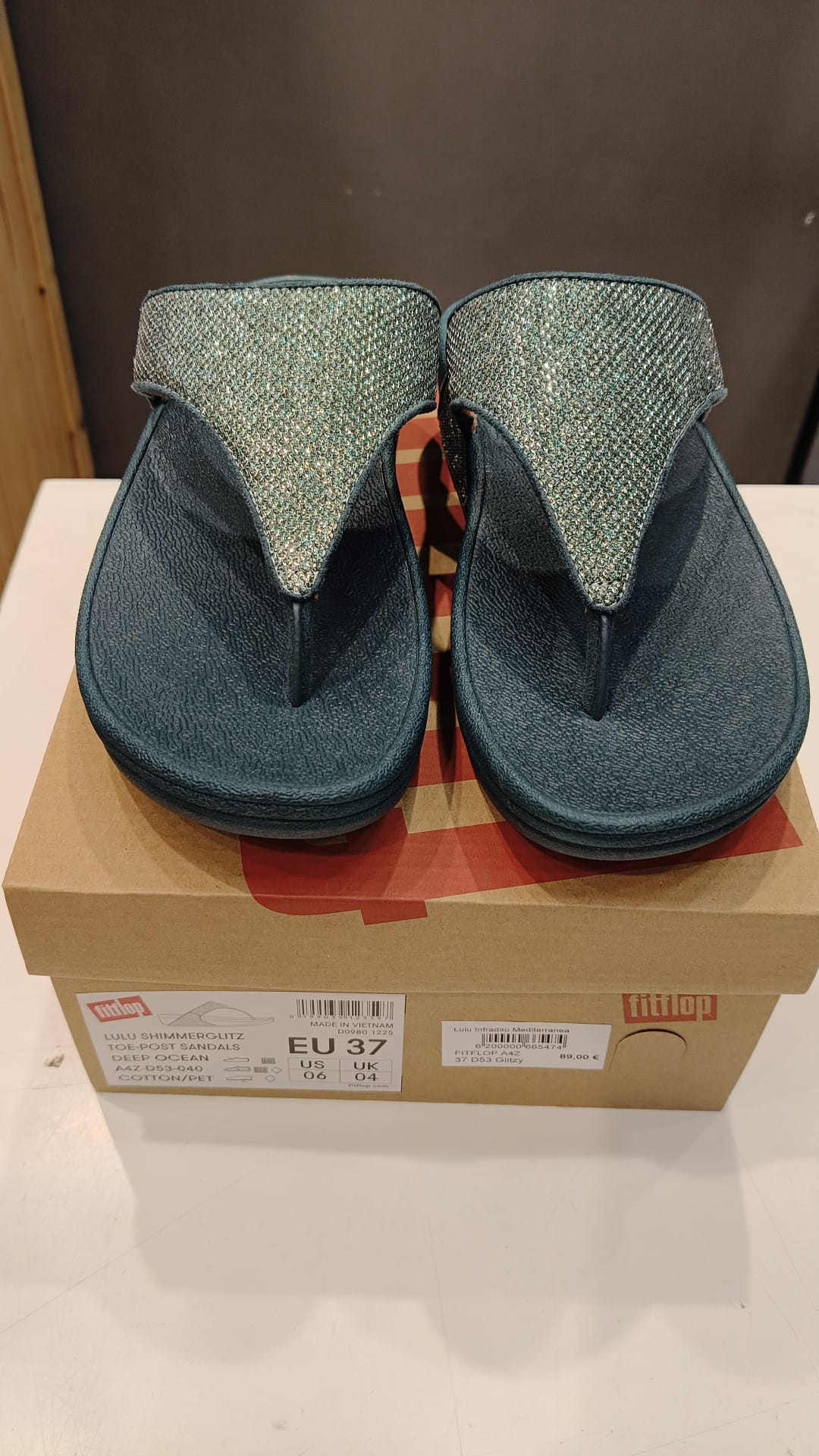 FITFLOP A4Z Lulu Infradito Mediterranea