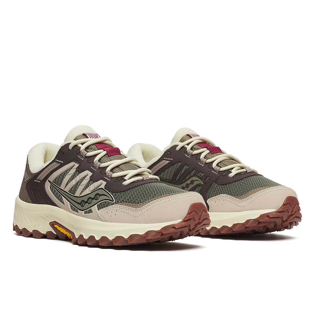SAUCONY S70814-6 GRID PEAK - OLIVE/BROWN