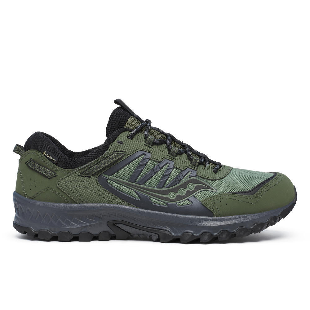 SAUCONY S70849-2 GRID PEAK - FOREST/BLACK