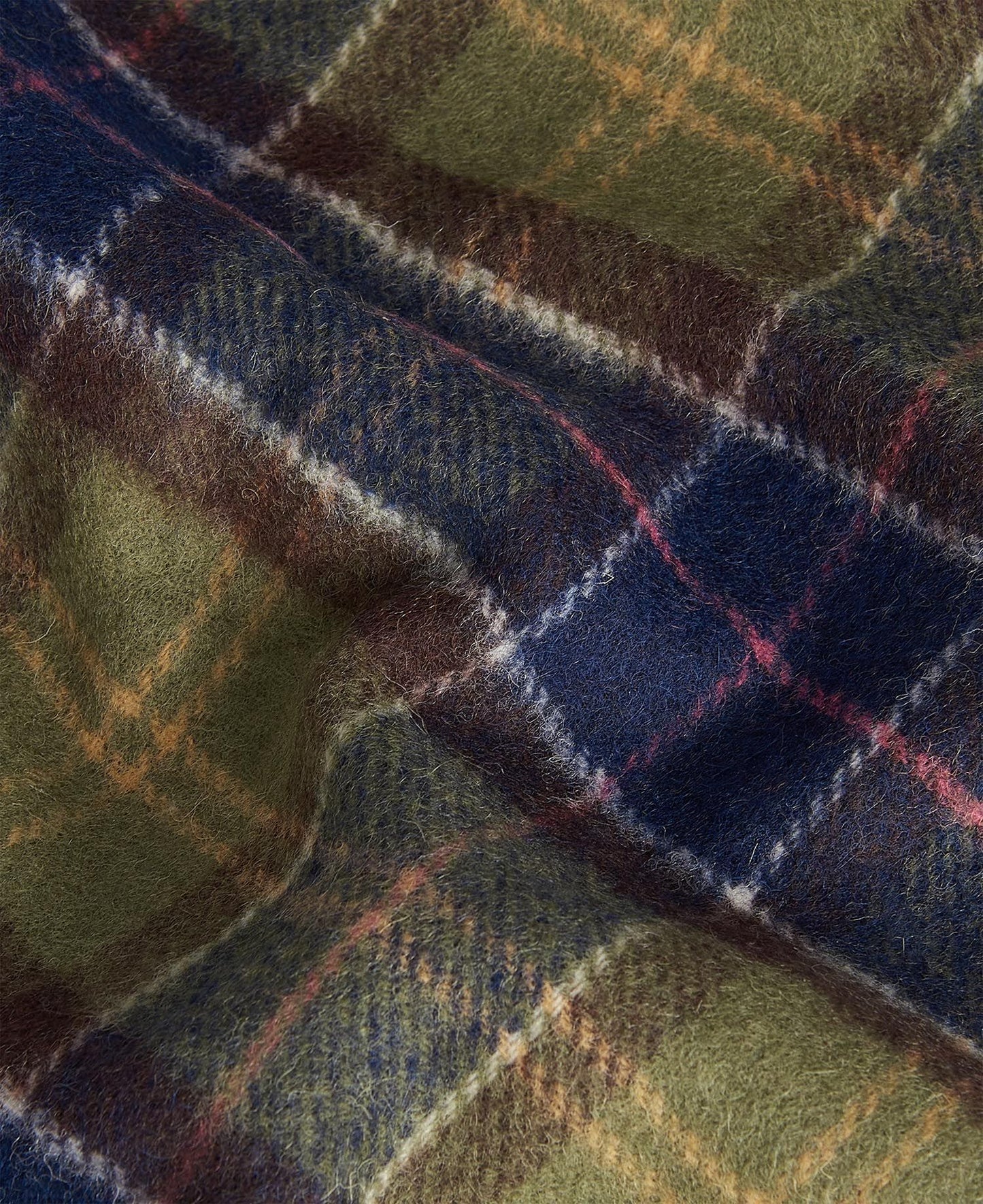 Barbour Sciarpa in lana d'agnello Tartan