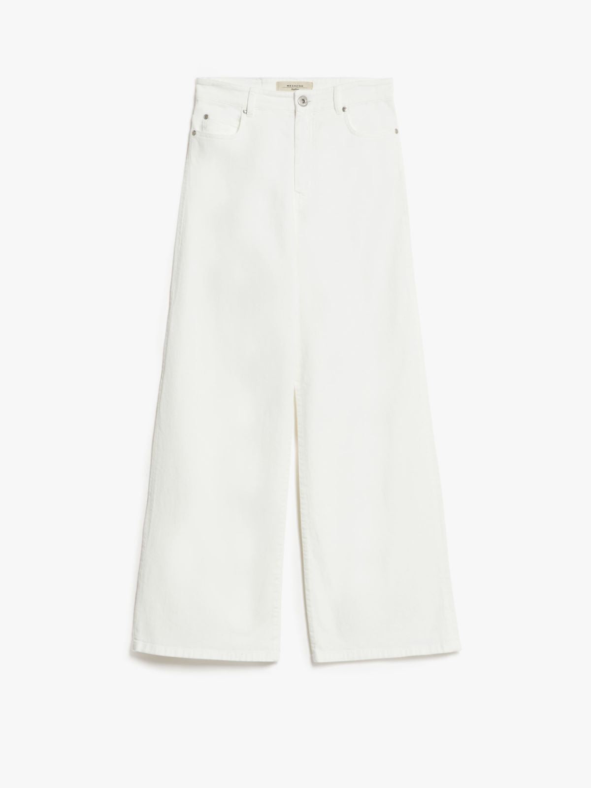 WeekEnd Max Mara pantalone cropped in cotone