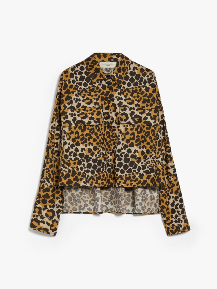 Weekend Max Mara camicia in twill di cotone