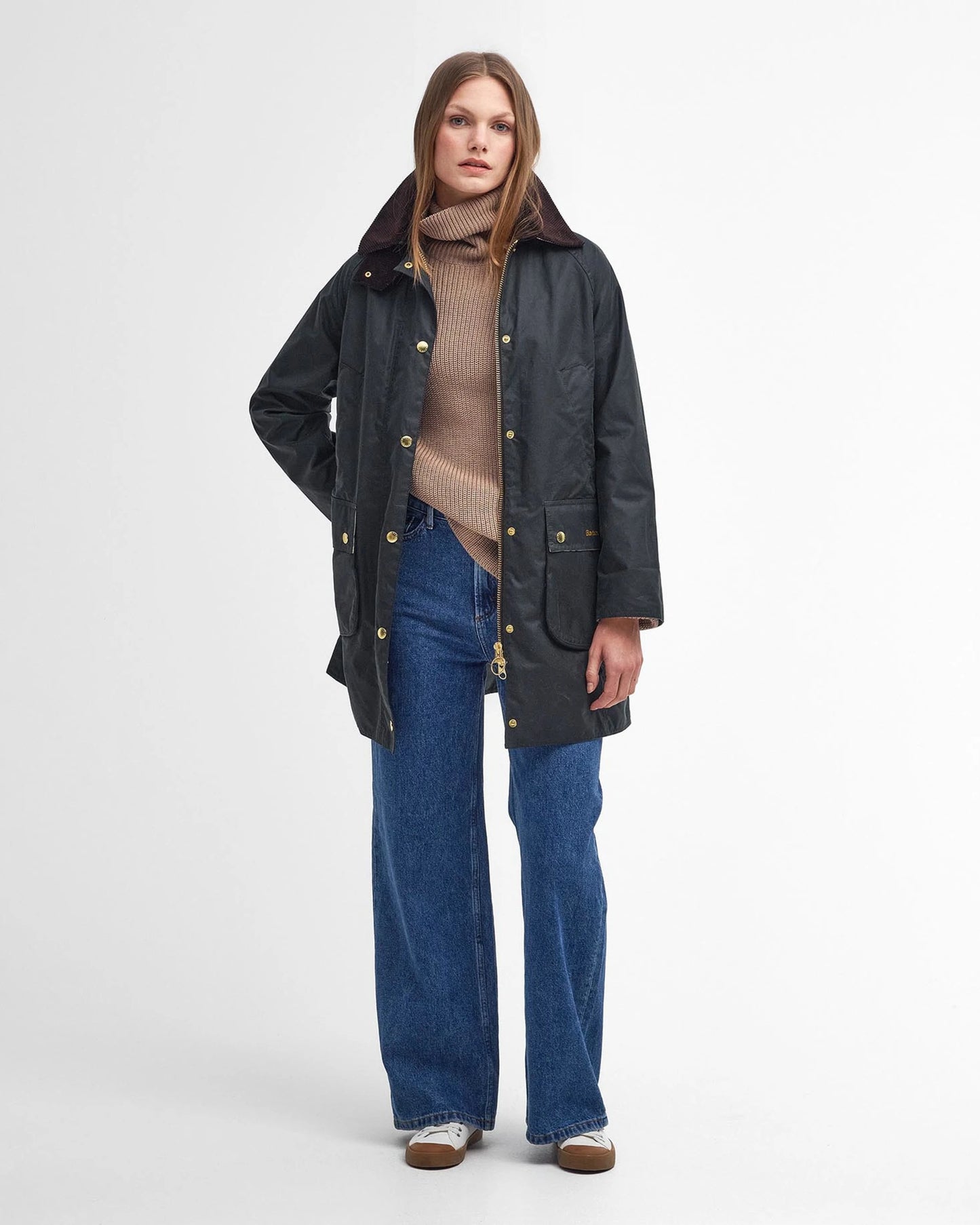 Barbour Giacca Cerata Lunga Beadnell